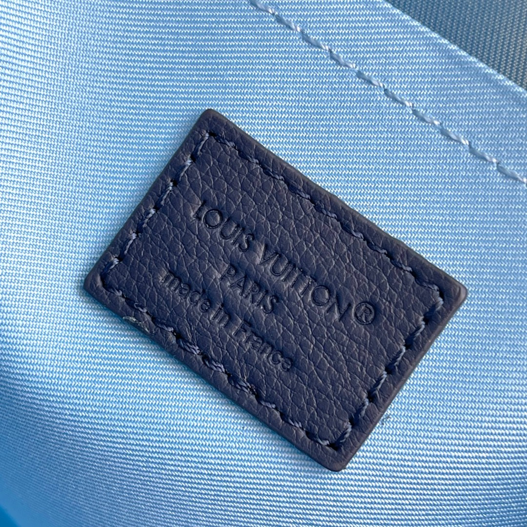 Louis Vuitton City Keepall Bag in Monogram Shadow Leather - Image 8