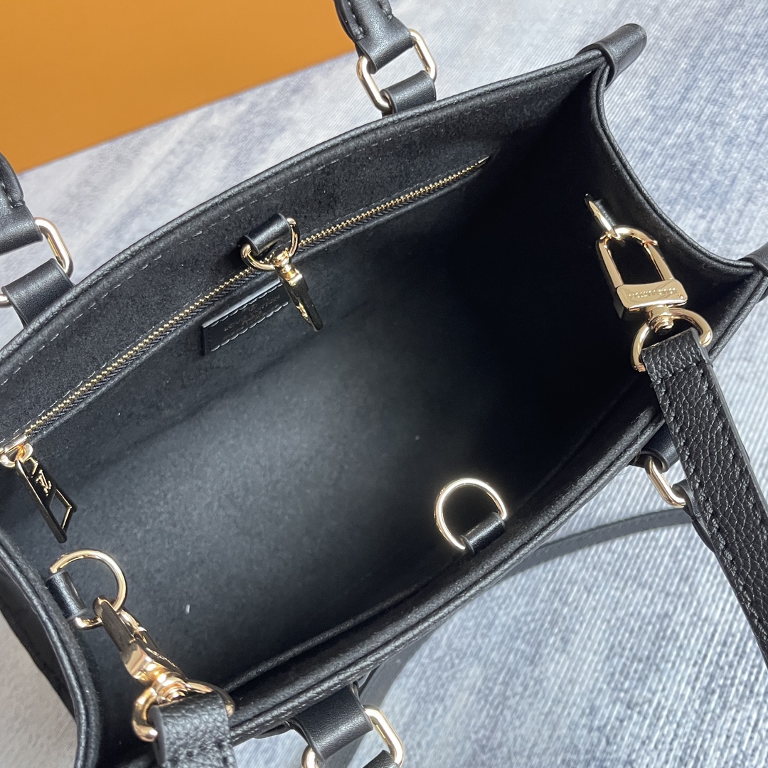 Louis Vuitton OnTheGo Tote in Monogram-Embossed Leather - Image 8
