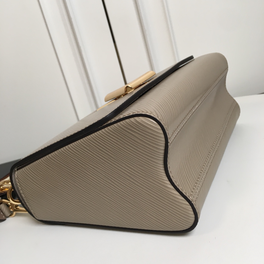 Louis Vuitton Twist Medium Handbag M57050 in Elephant Gray - Image 8