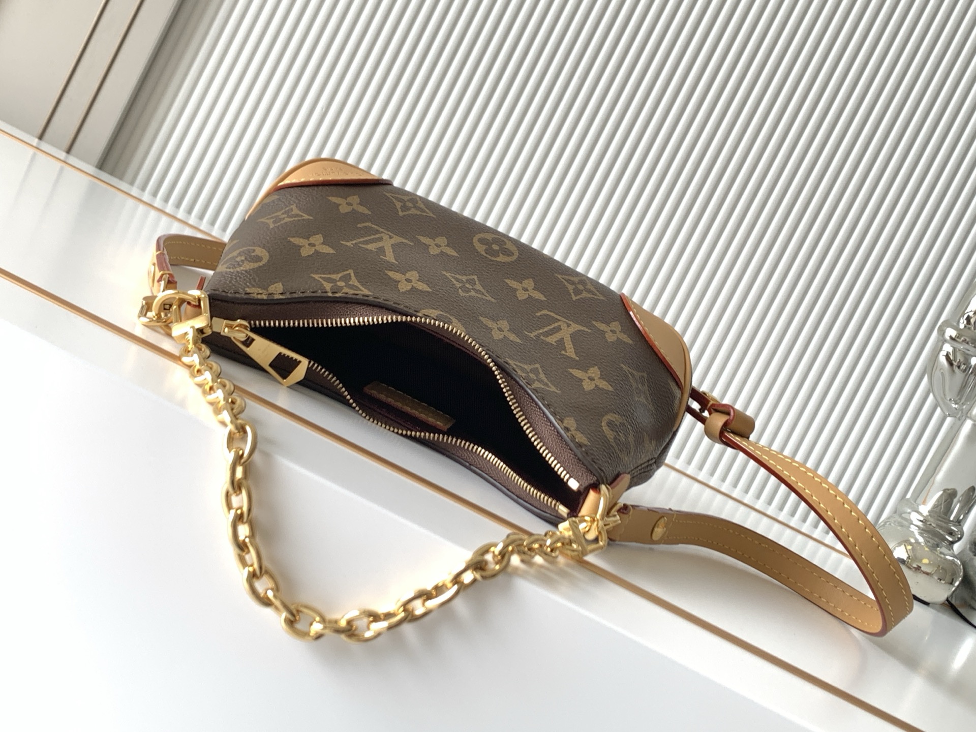 Louis Vuitton Boulogne Mini Monogram Canvas Shoulder Bag - Image 8
