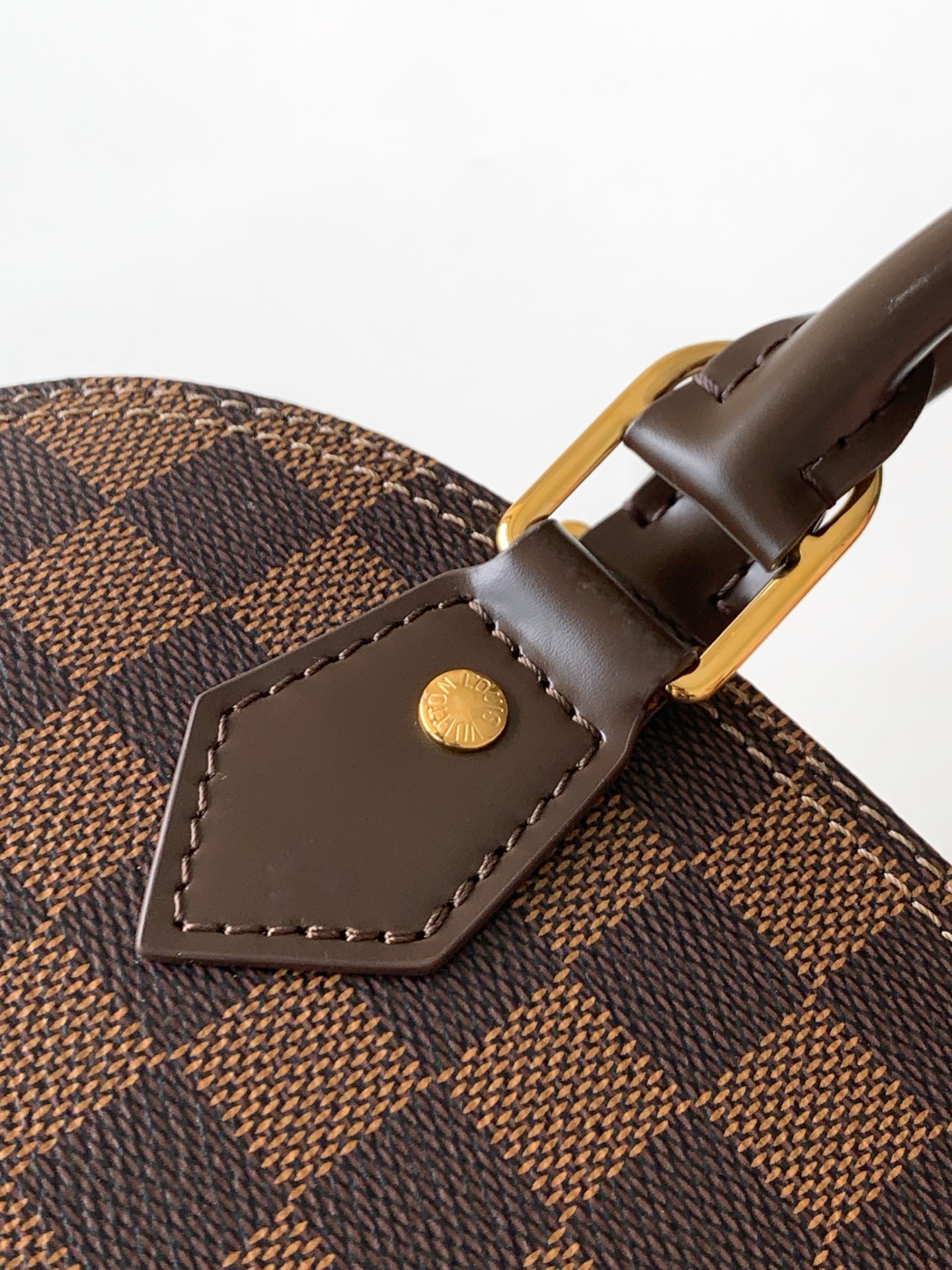 Alma BB Handbag in Damier Ebene Canvas - Image 8