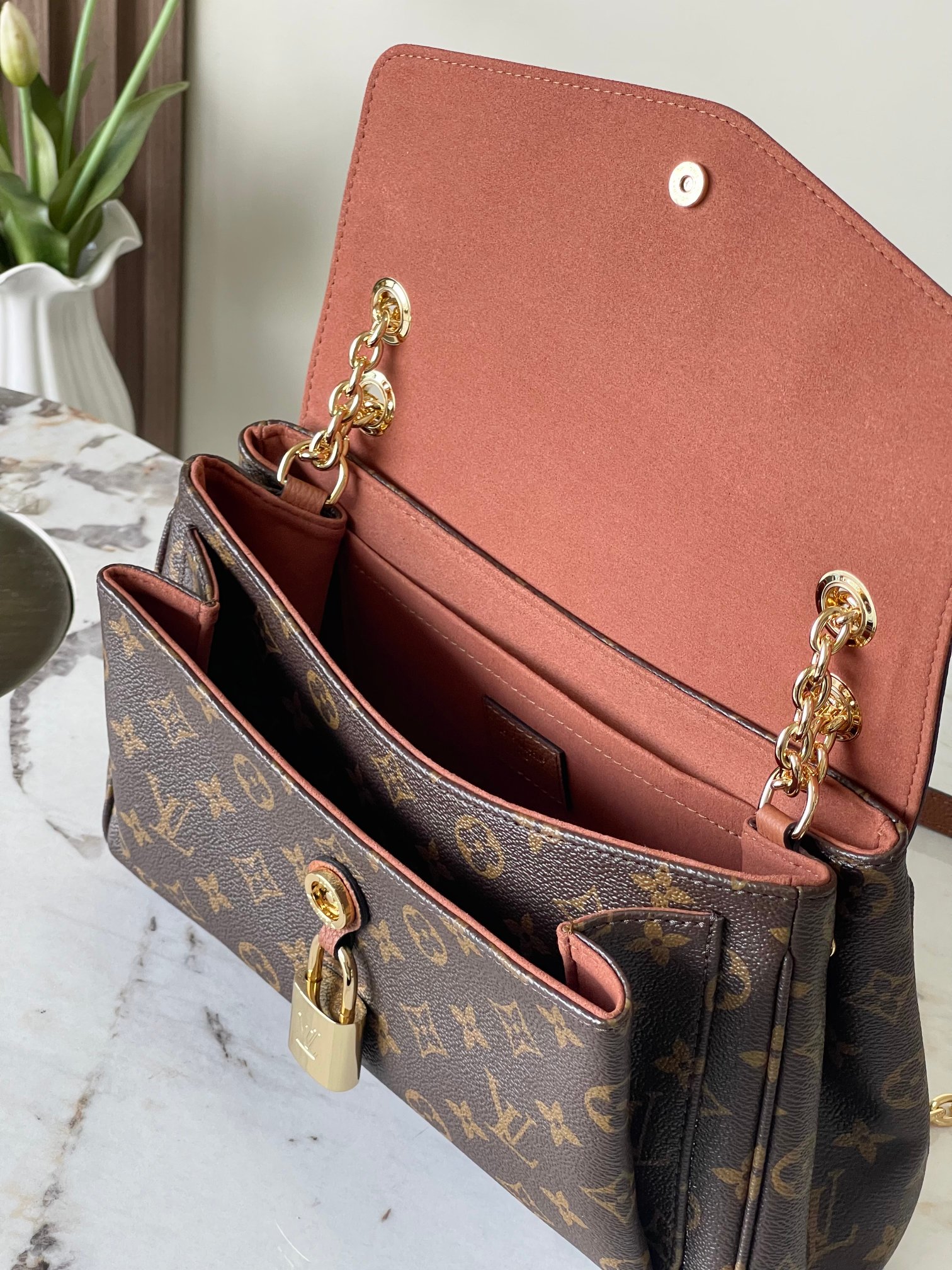 Louis Vuitton Saint-Germain PM Monogram Canvas Handbag - Image 8