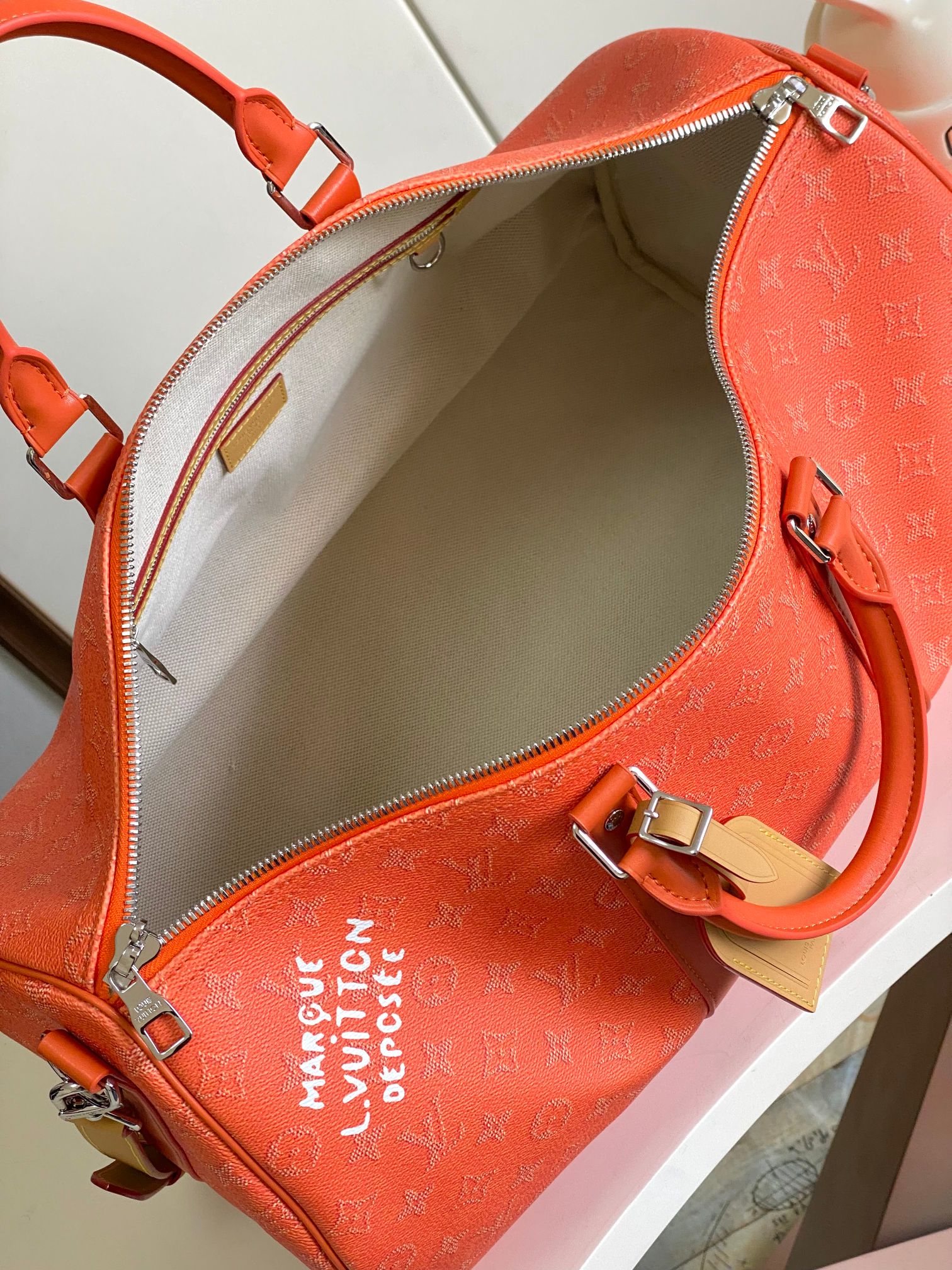 Louis Vuitton Heritage Keepall 50 Travel Bag - Image 8