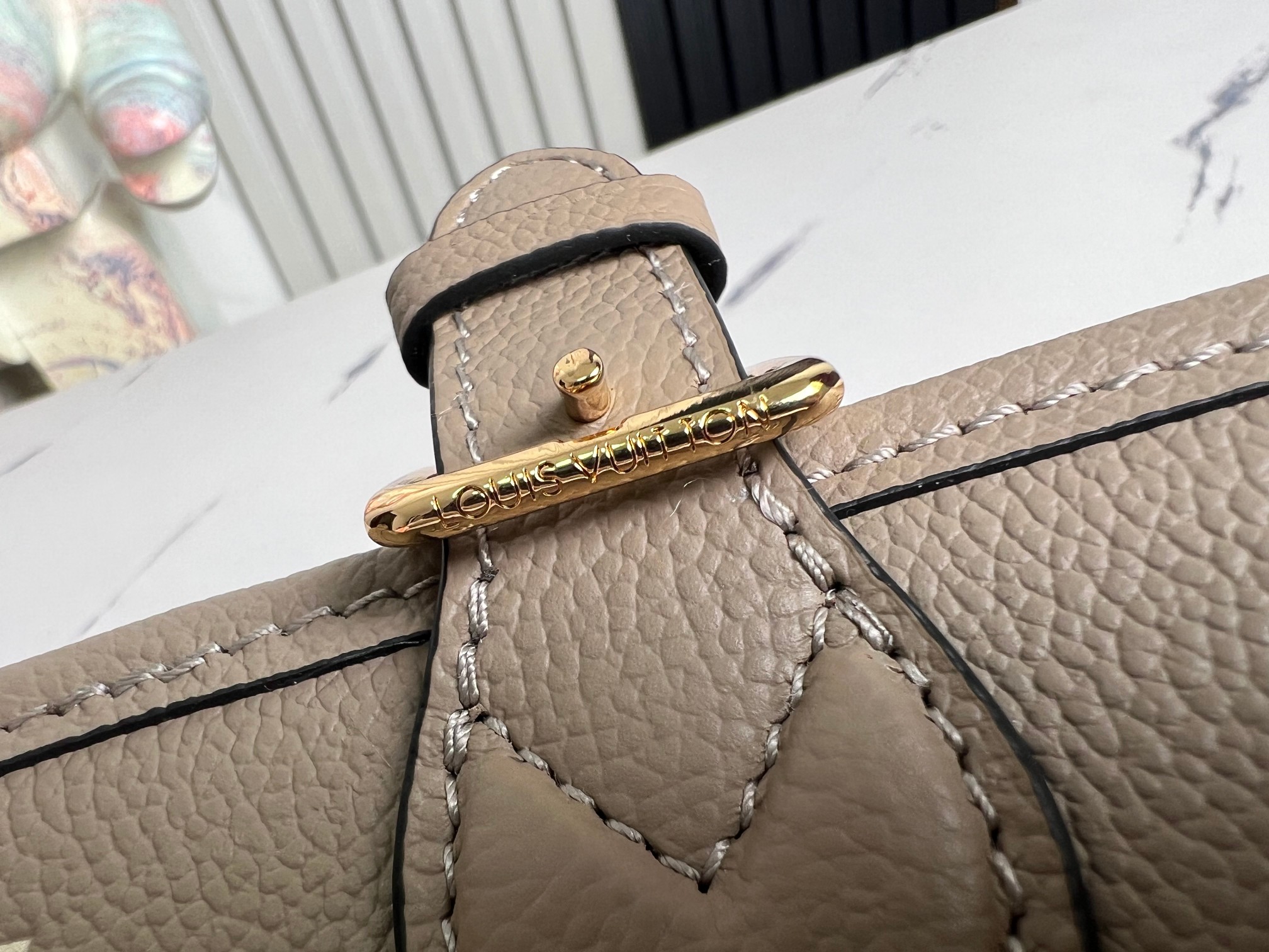Louis Vuitton Nano Diane Leather Crossbody Bag - Image 8
