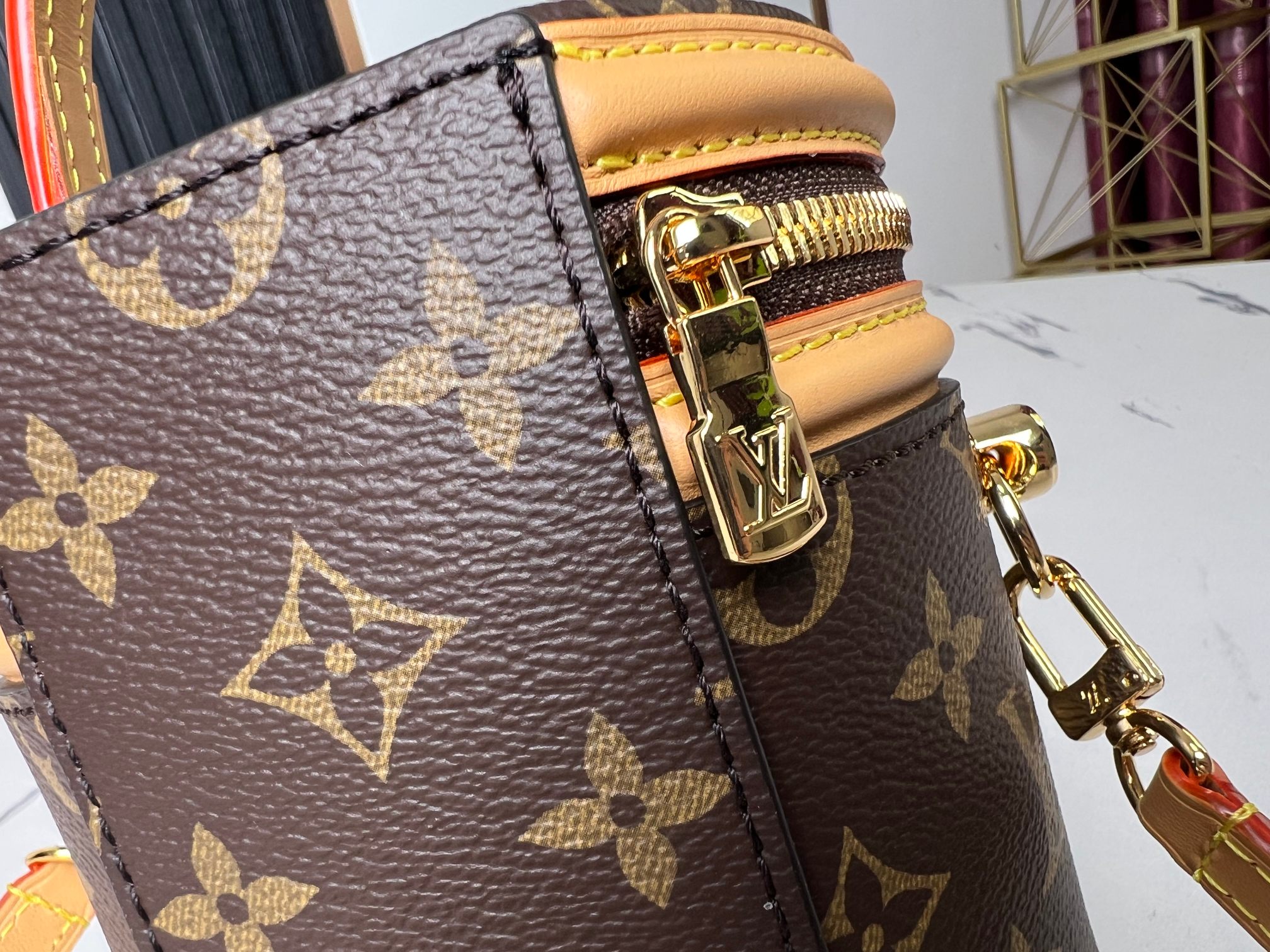 Louis Vuitton Nano Cannes Monogram Canvas Handbag - Image 8