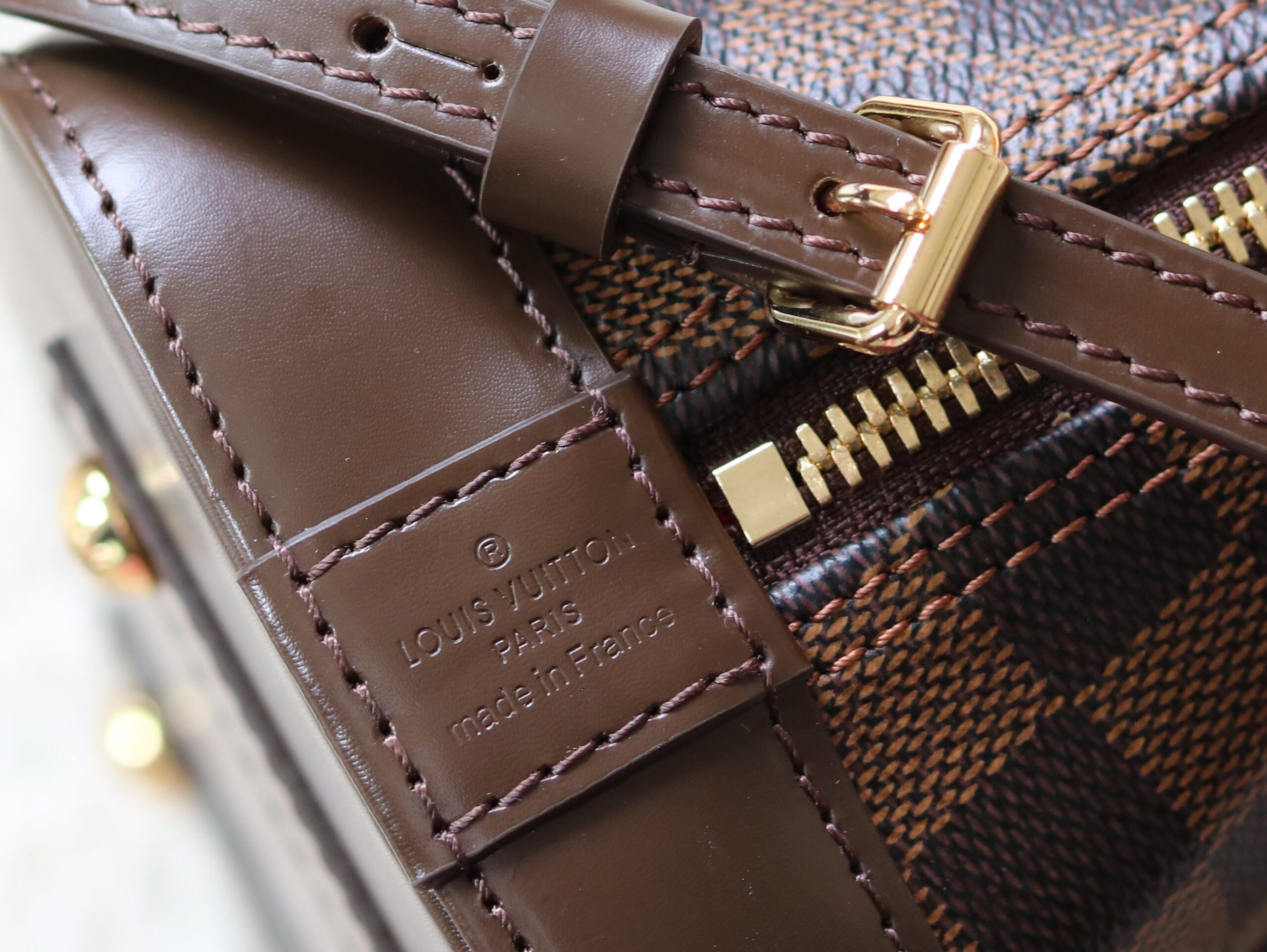 Alma BB Handbag in Damier Ebene Canvas - Image 8