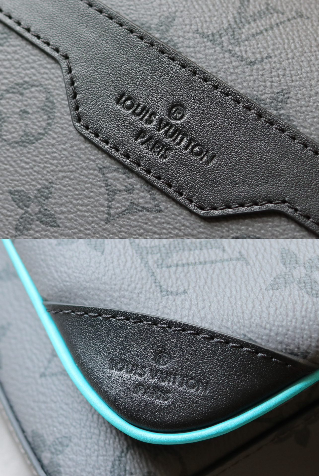 Louis Vuitton Trio Messenger Bag in Monogram Eclipse Reverse Canvas - Image 8