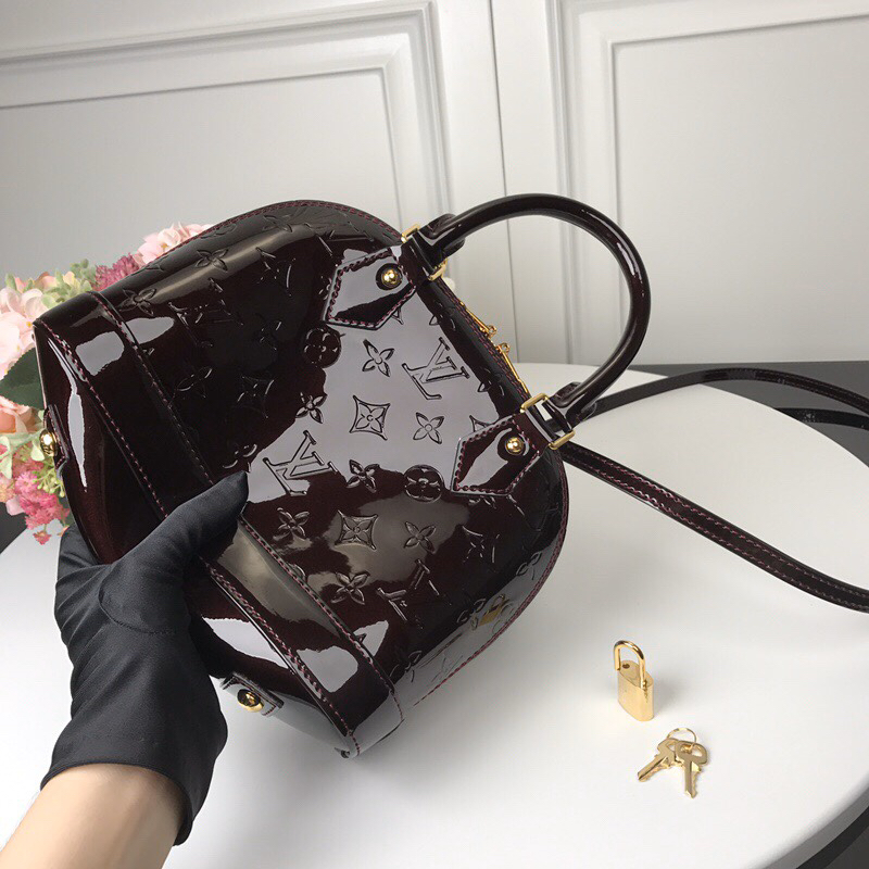 Louis Vuitton Alma BB Handbag in Brown Epi Leather - Image 8