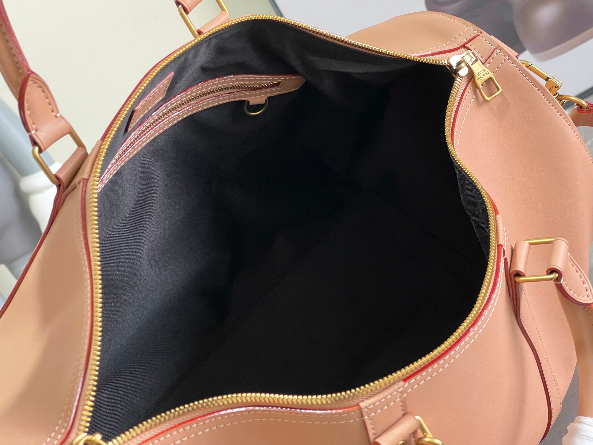 Louis Vuitton Keepall 50 Travel Bag with Shoulder Strap - Image 8