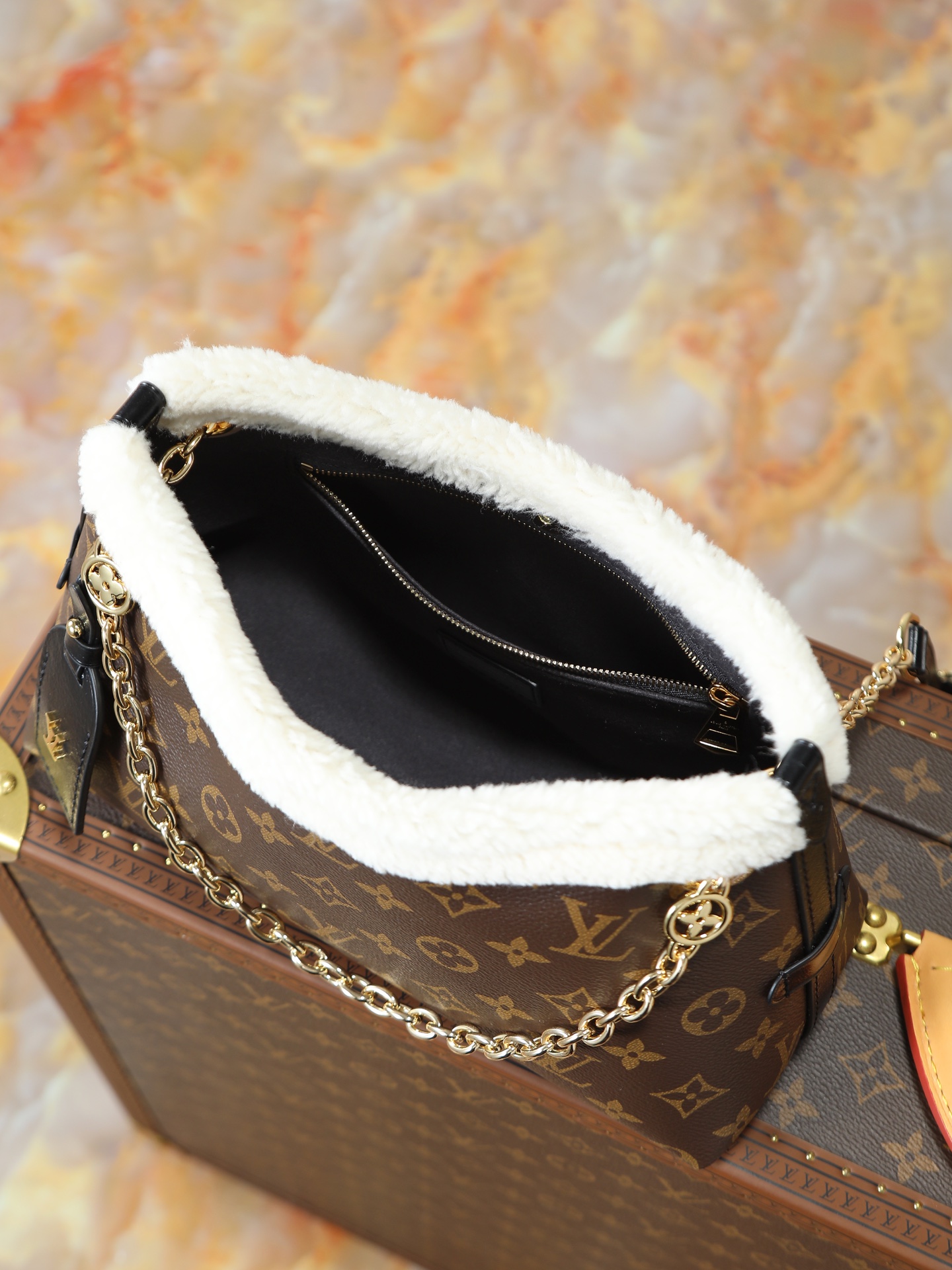 Louis Vuitton CarryAll BB Monogram Canvas Crossbody Bag - Image 8