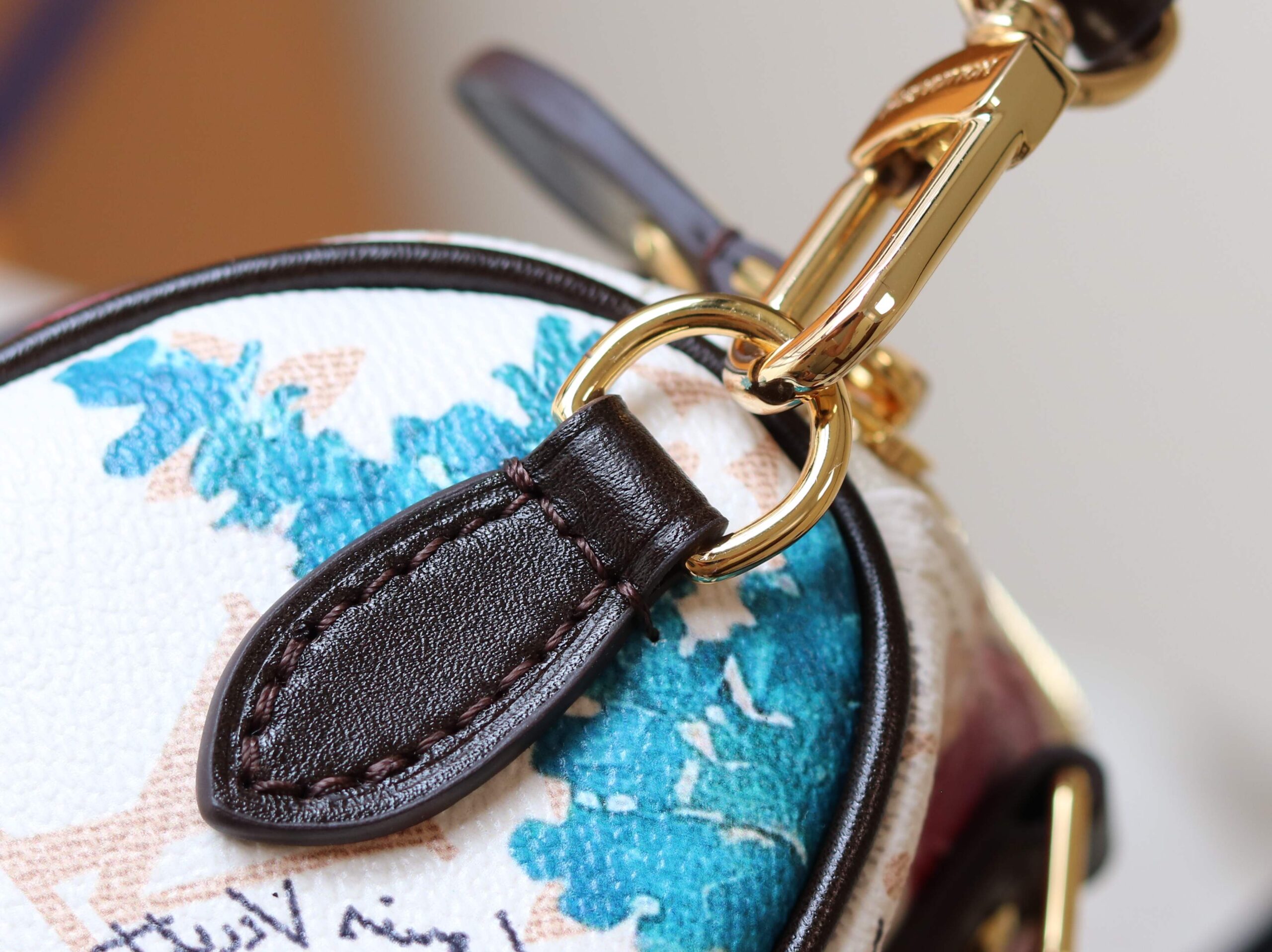 Louis Vuitton Nano Speedy Handbag in Monogram Eden Canvas - Image 8