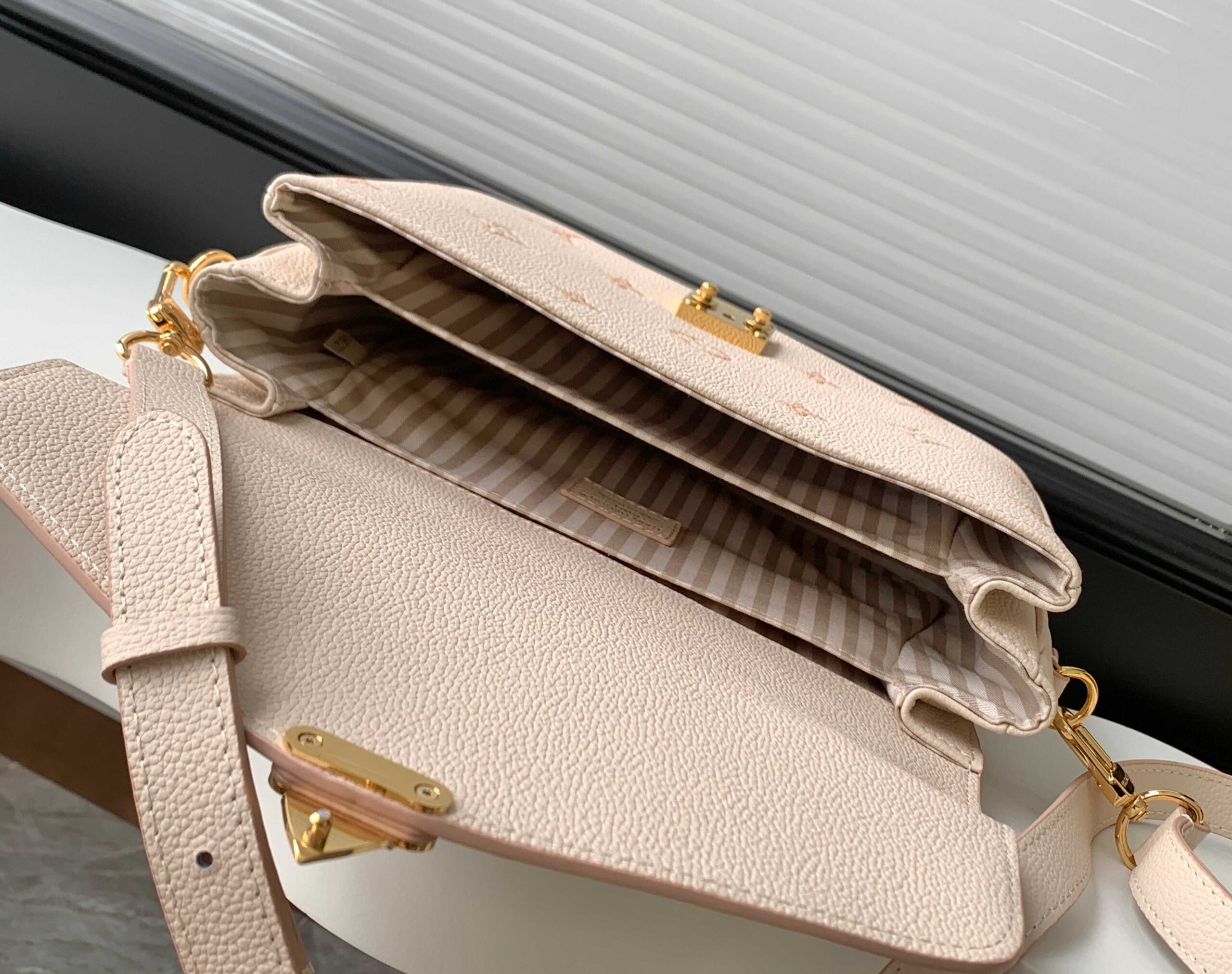 Pochette Metis MM Monogram Empreinte Leather Crossbody Bag - Image 8