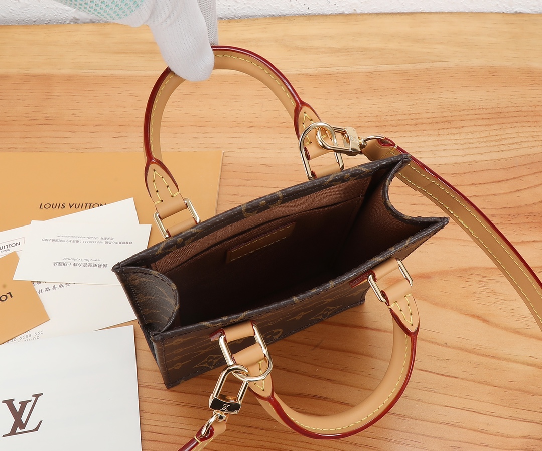 Louis Vuitton Petit Sac Plat Crossbody Bag - Image 8