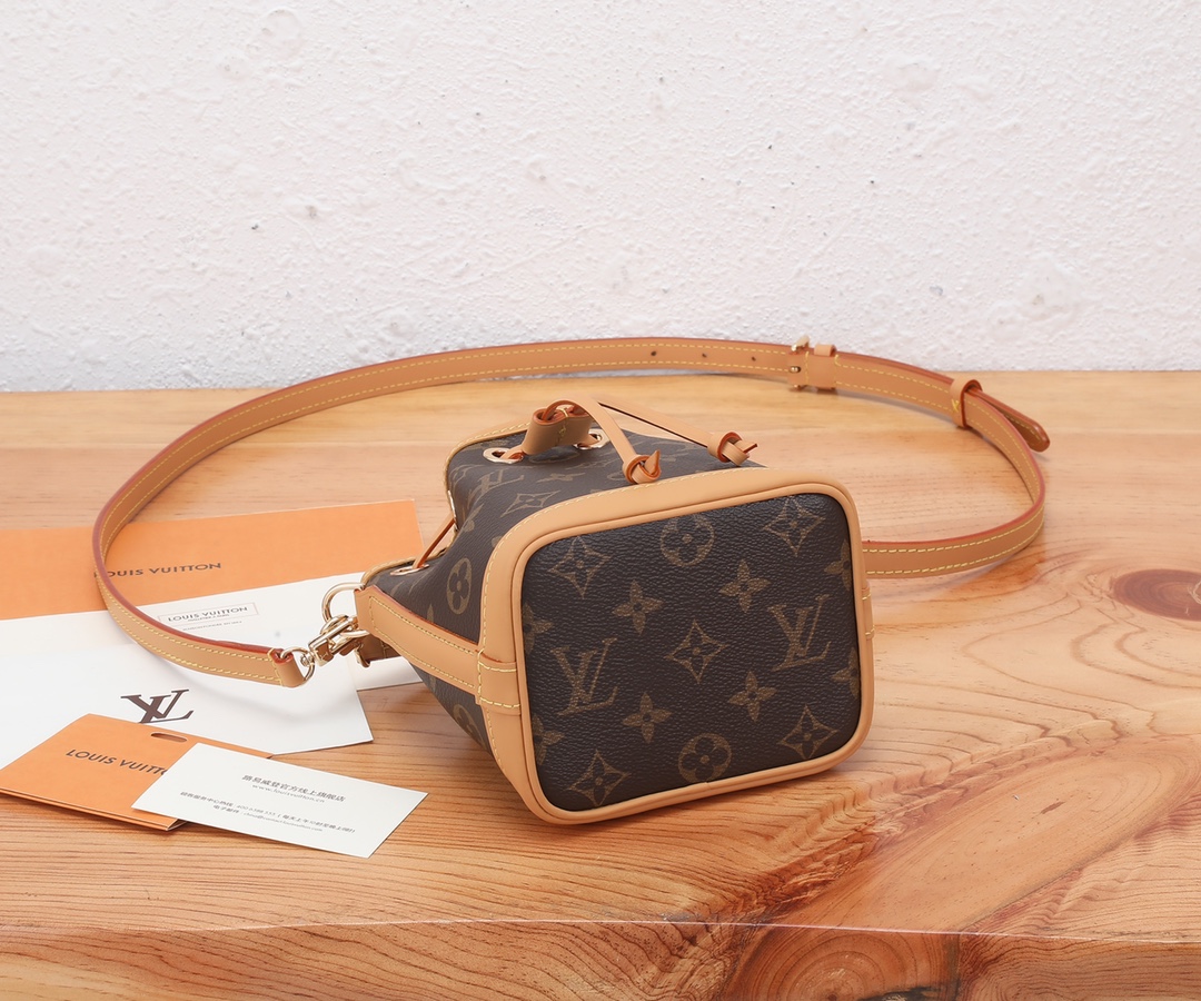 Louis Vuitton Nano Noé Monogram Bucket Bag - Image 8