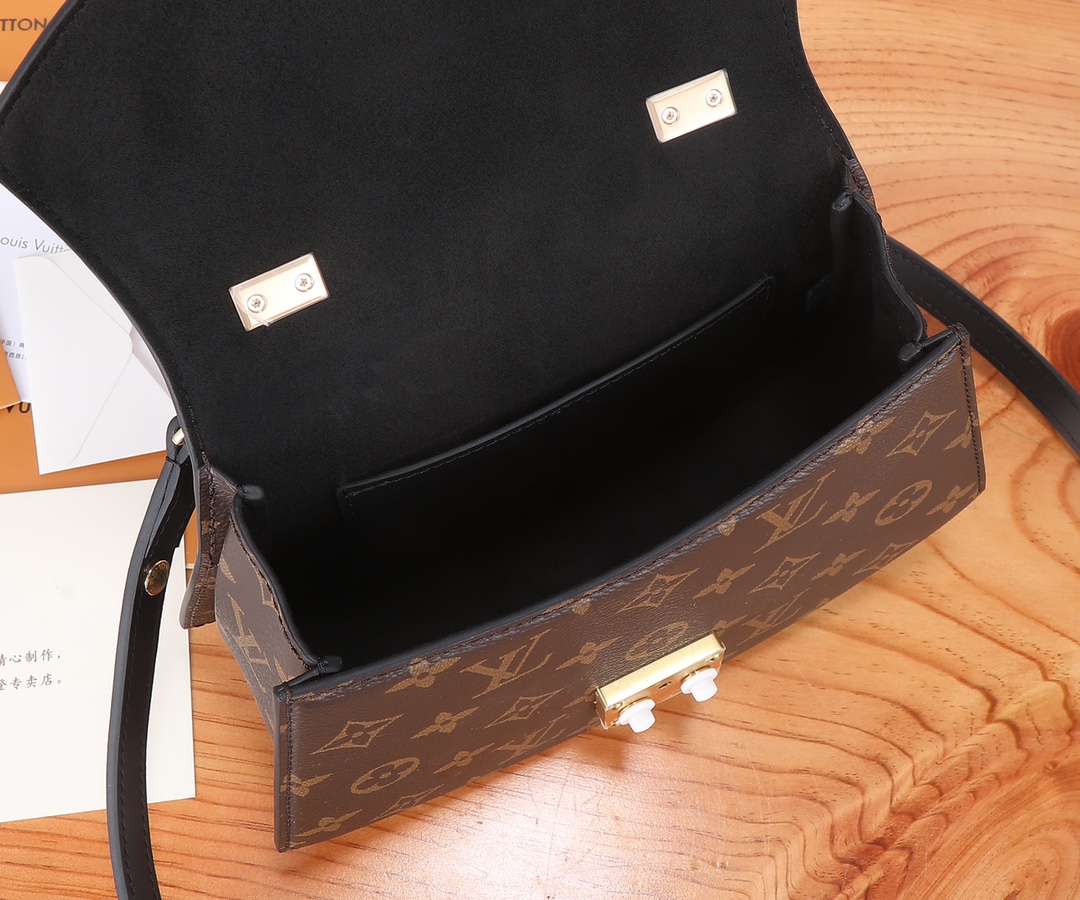 Tilsitt Crossbody Bag in Monogram and Monogram Reverse Canvas - Image 8