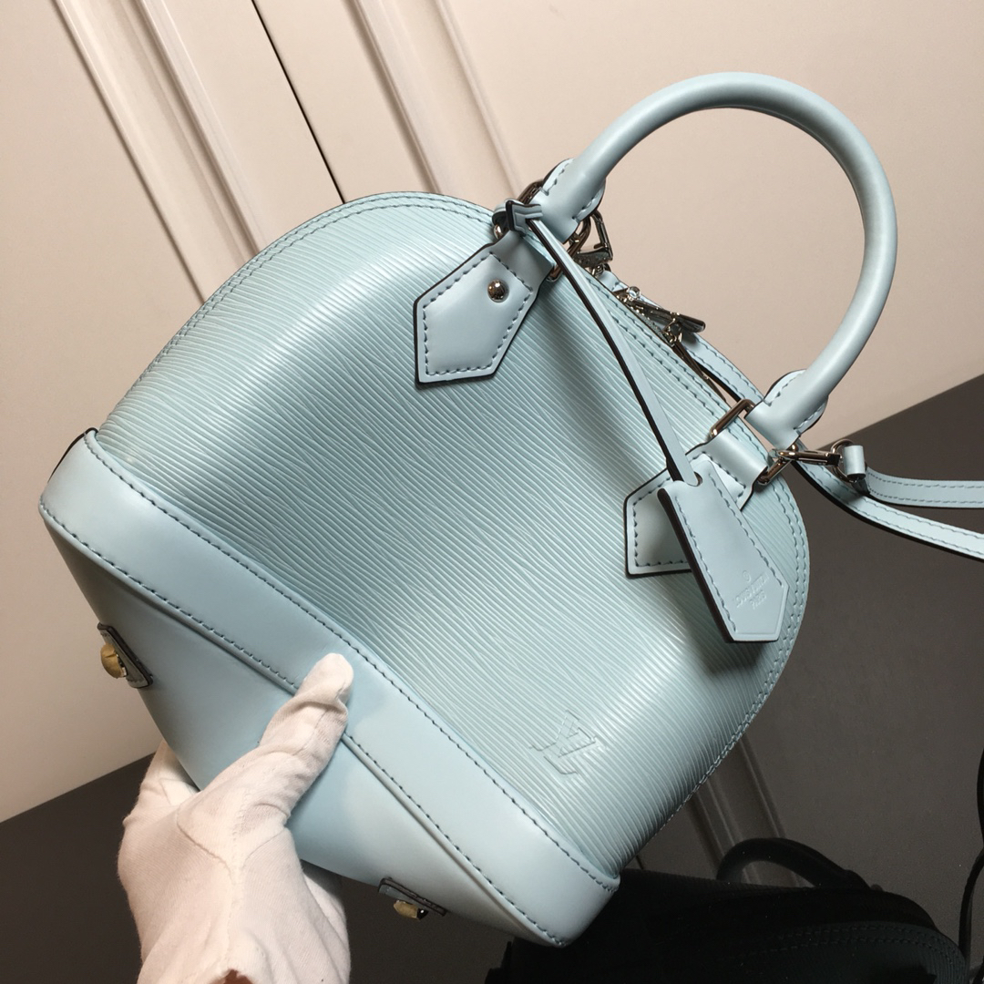 Louis Vuitton Alma BB Handbag - Light Green - Image 8