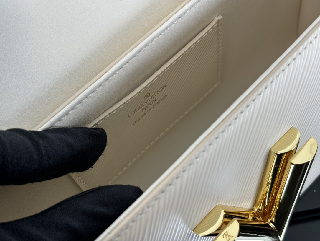 Louis Vuitton LV Twist West Crossbody Bag in White - Image 8