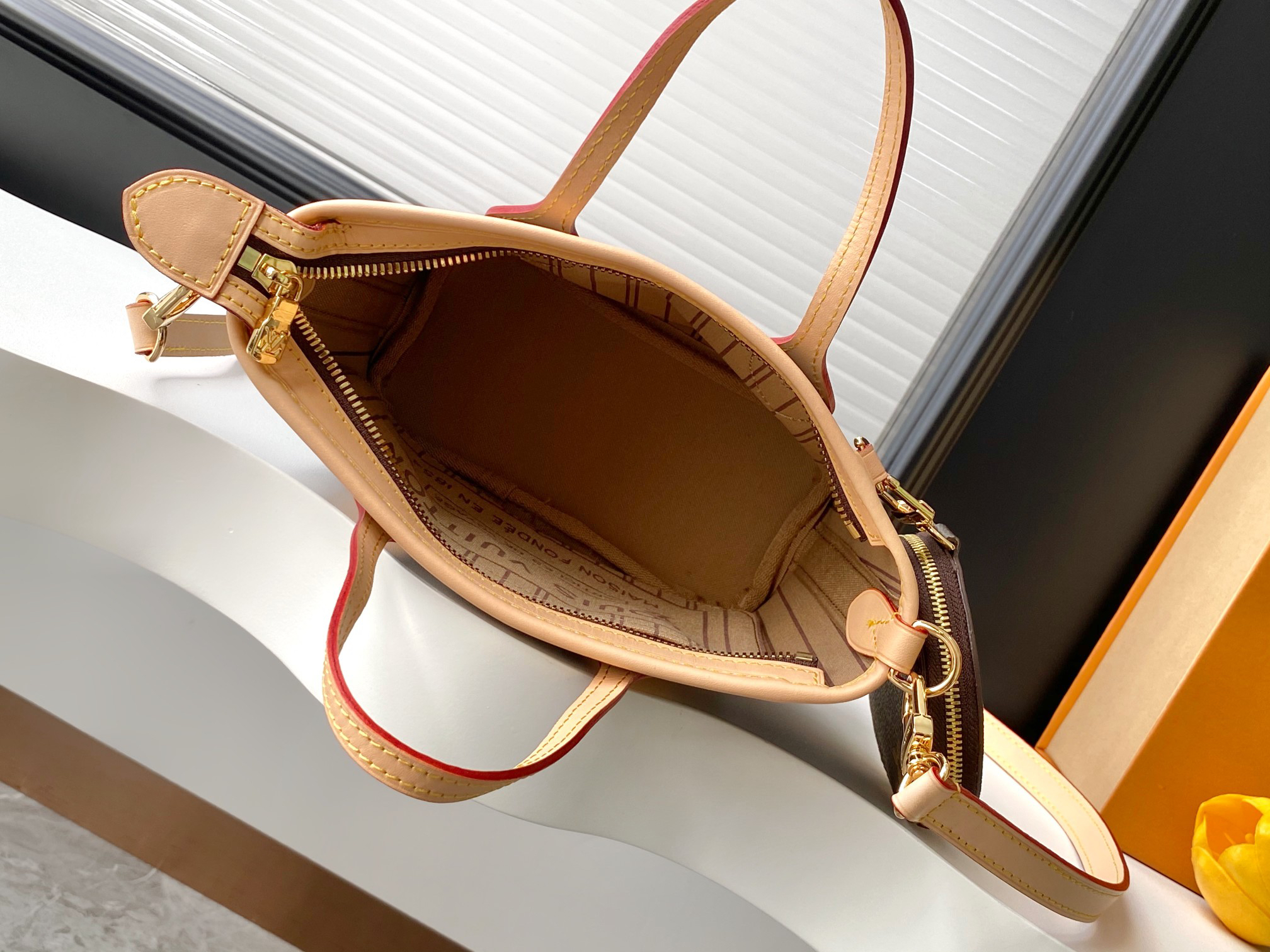 Louis Vuitton Neverfull BB Mini Tote Bag - Image 8
