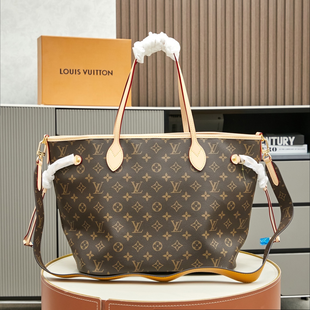 Louis Vuitton Neverfull Bandouliere Inside Out MM Tote Bag - Image 8