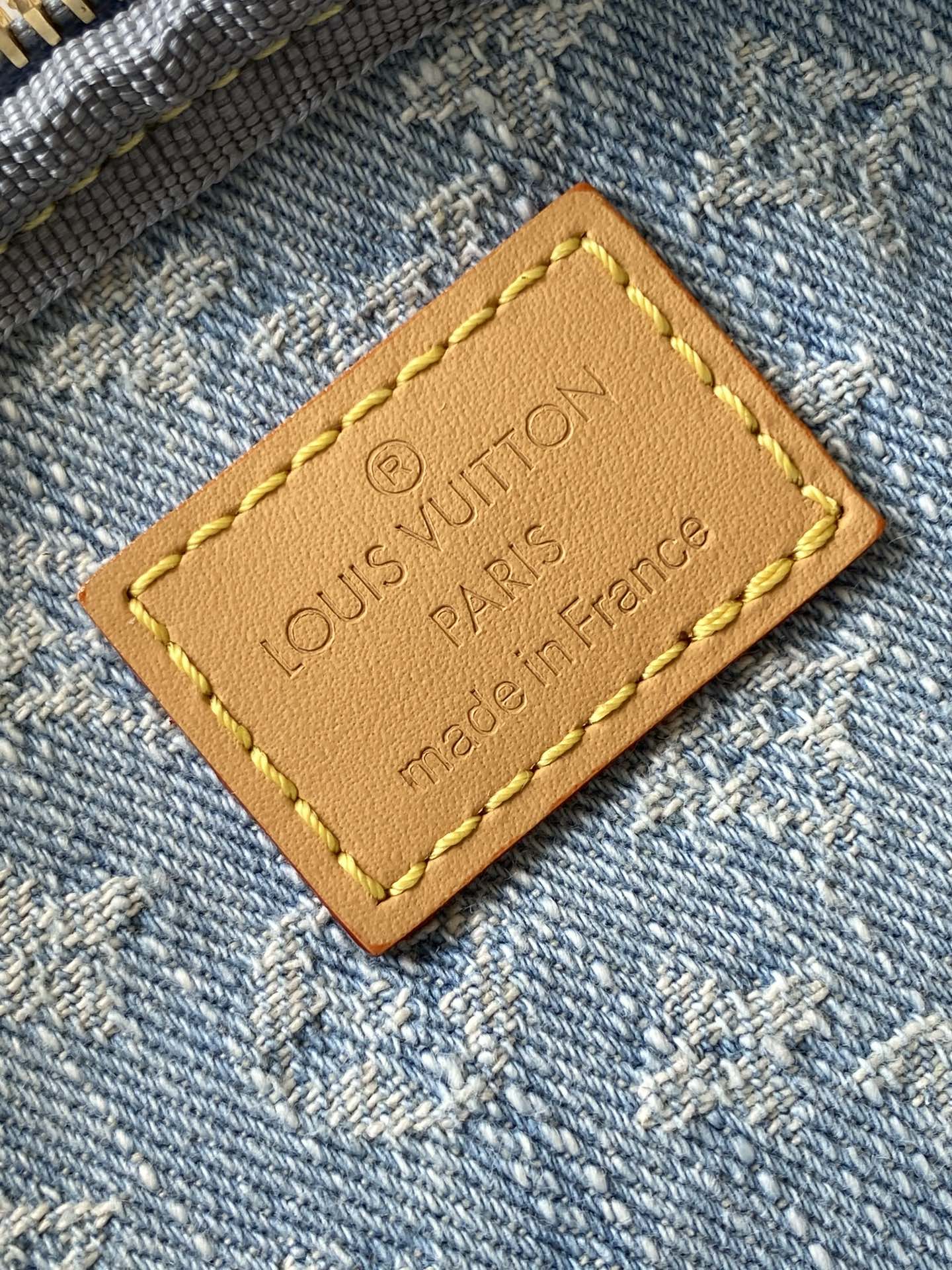 Louis Vuitton Mini Bumbag in Washed Denim - Image 8