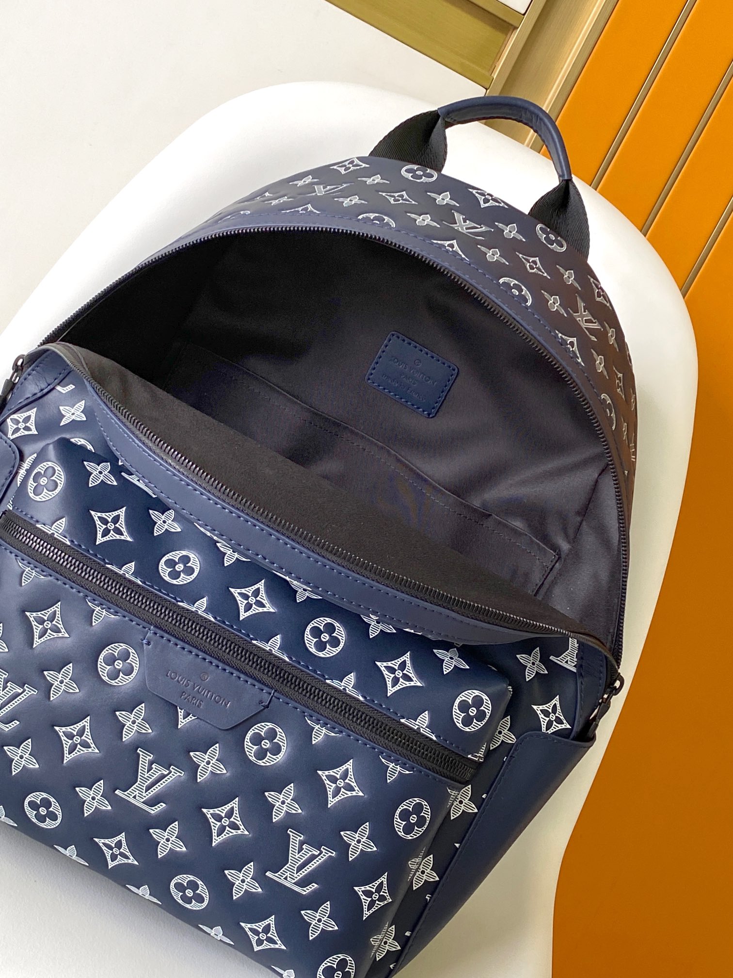 Louis Vuitton Discovery Backpack in Monogram Shadow Leather - Image 8