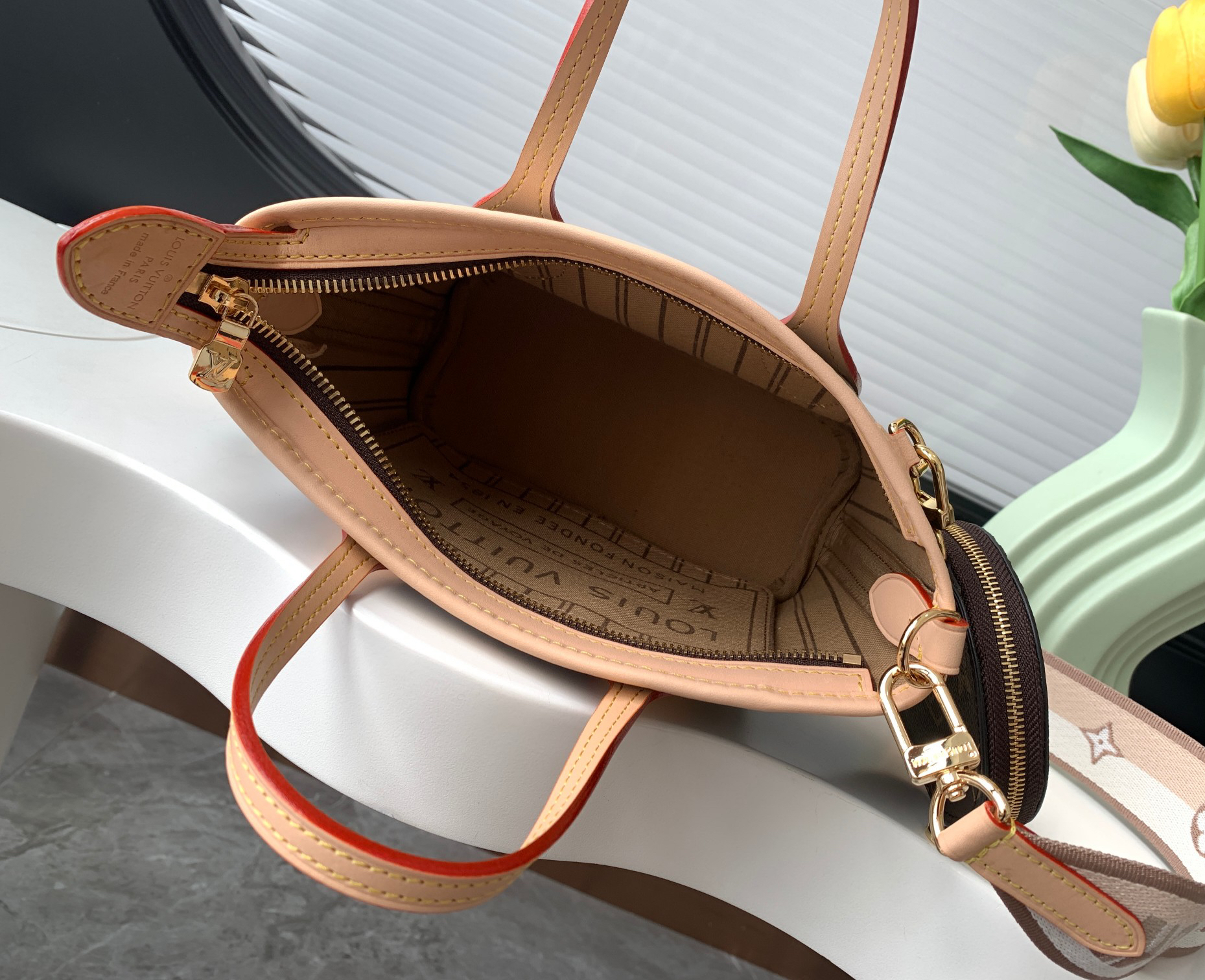 Louis Vuitton Neverfull BB Mini Crossbody Bag - Image 8