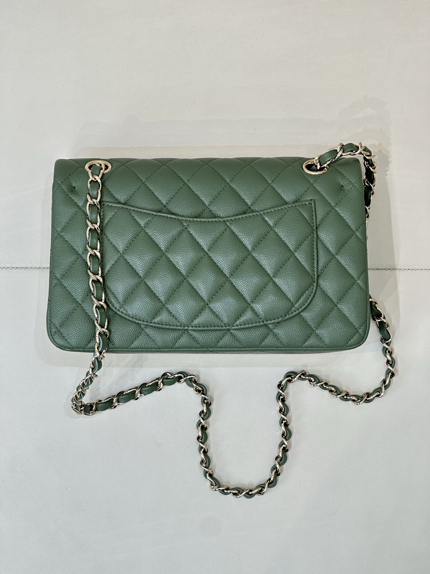 Chanel Classic Flap Crossbody Bag, Small - Image 8
