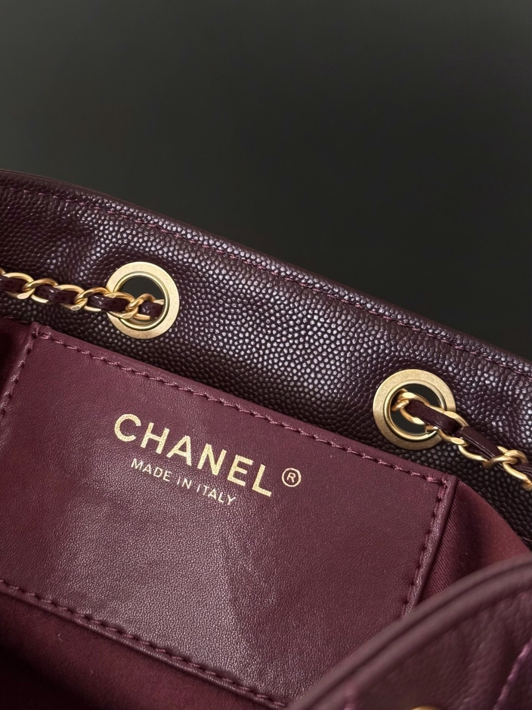 Chanel 25C Quilted Leather Hobo Shoulder Bag AS5311 - Image 8