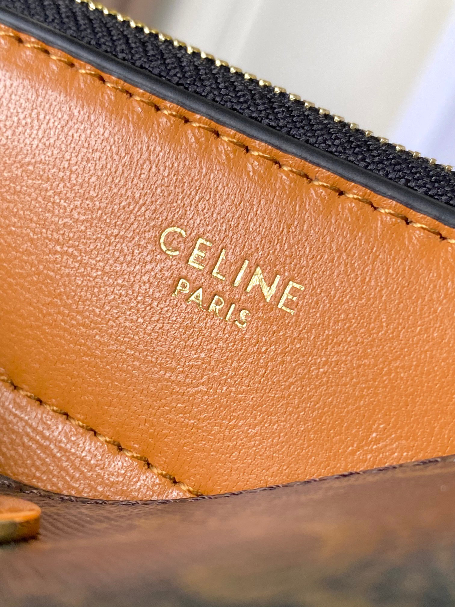Celine Trio Logo-Print Crossbody Bag - Image 8