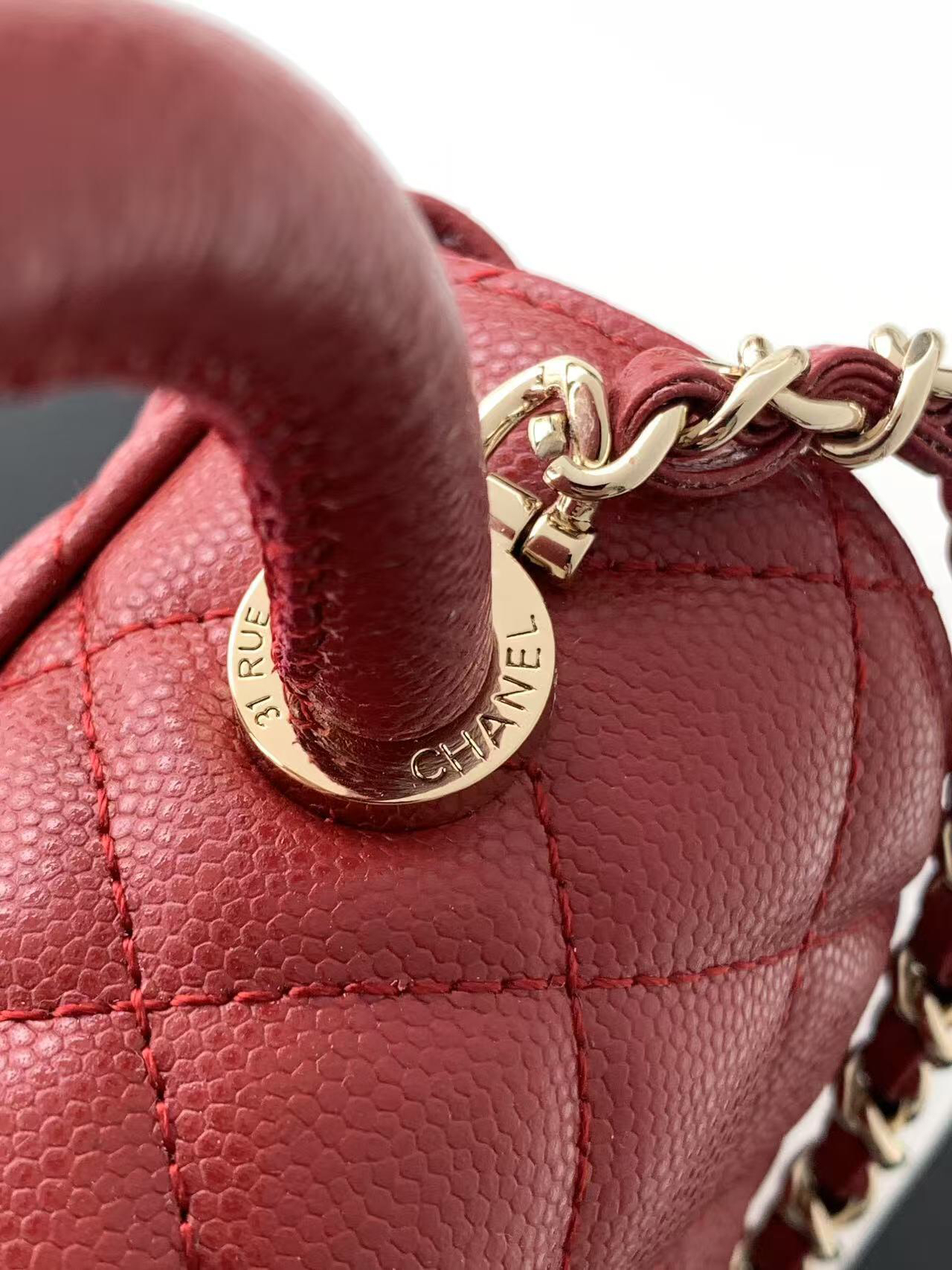 Chanel Coco Handle Classic Top-Handle Handbag - Image 8