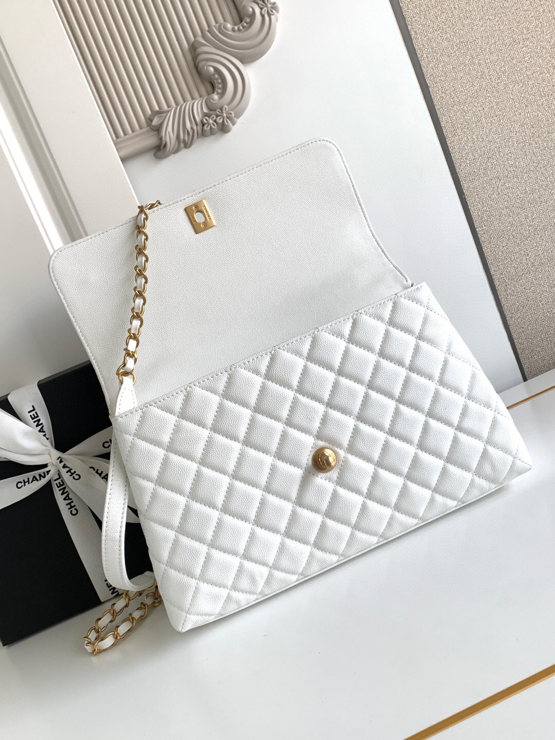 Chanel Coco Handle Top-Handle Handbag - Image 8