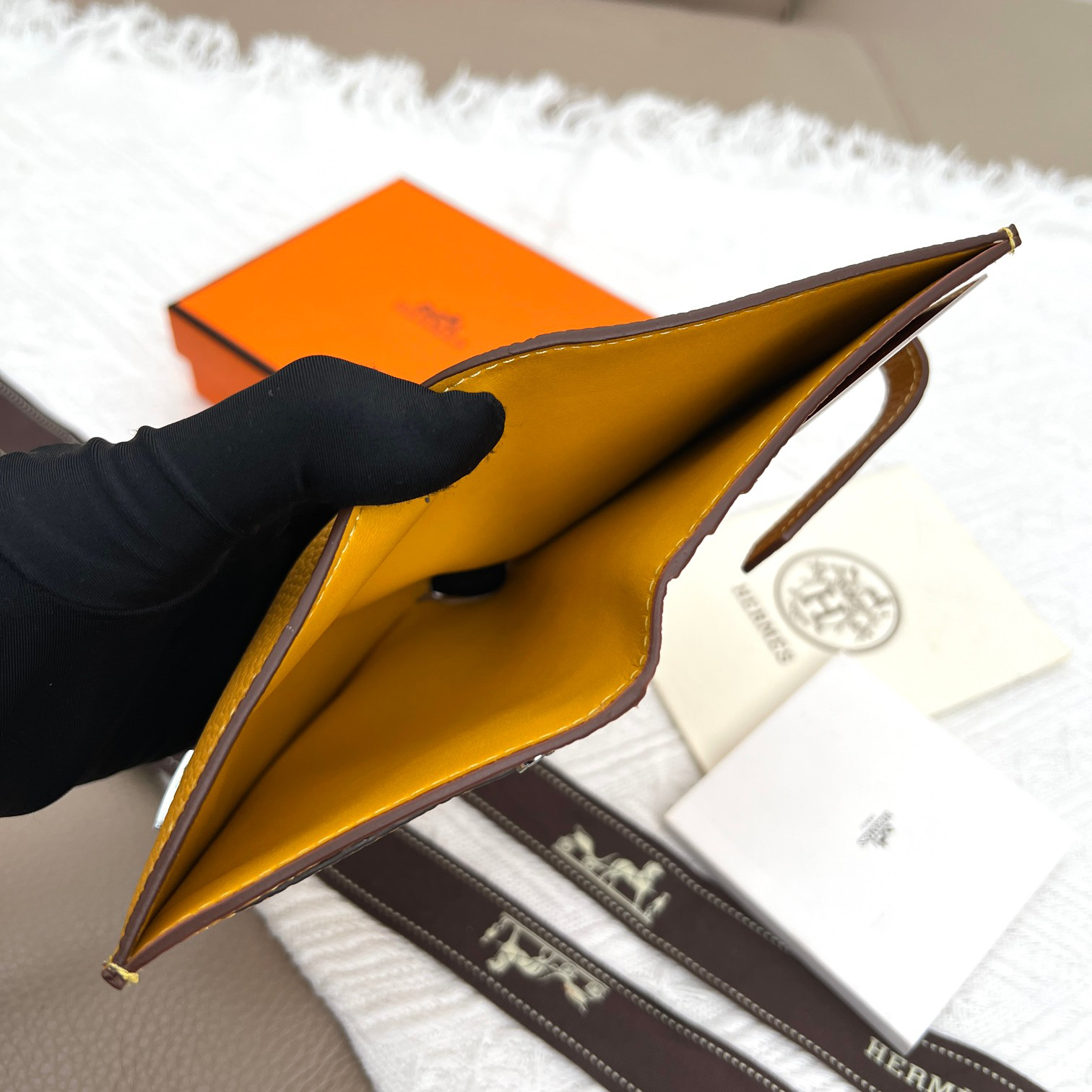 Hermès Constance Leather Crossbody Bag - Image 8