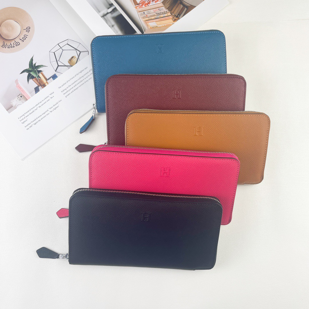 Hermes Constance Leather Zip Wallet - Image 8