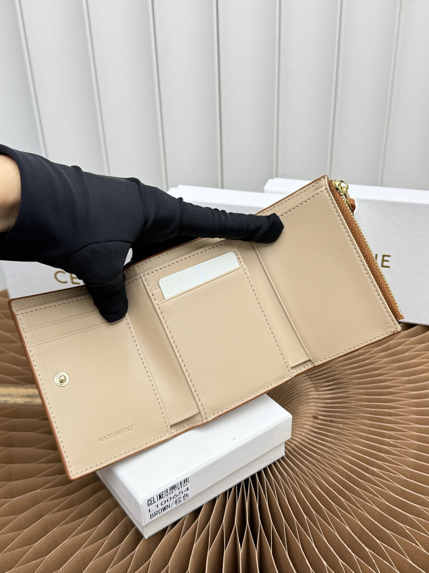 CELINE Calfskin Wallet - Image 8