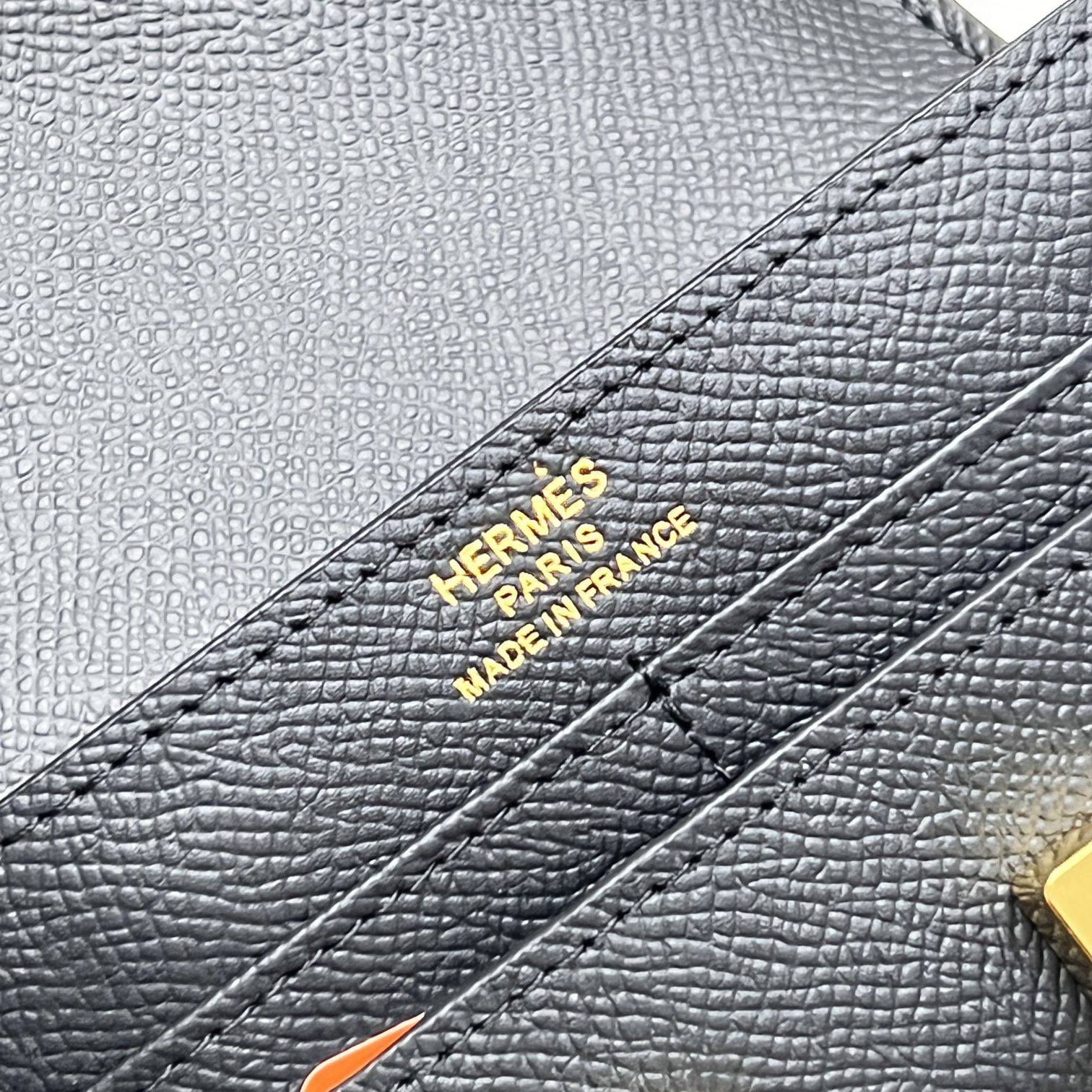 Hermes Constance 537 Palm-Grain Leather Wallet - Image 8