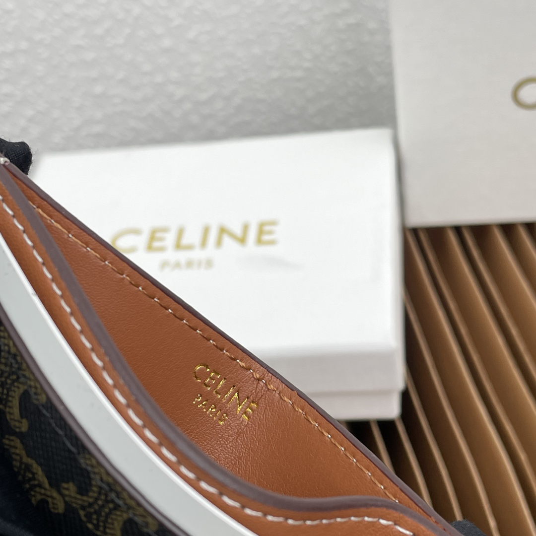 Celine Printed Logo Card Holder - Image 8