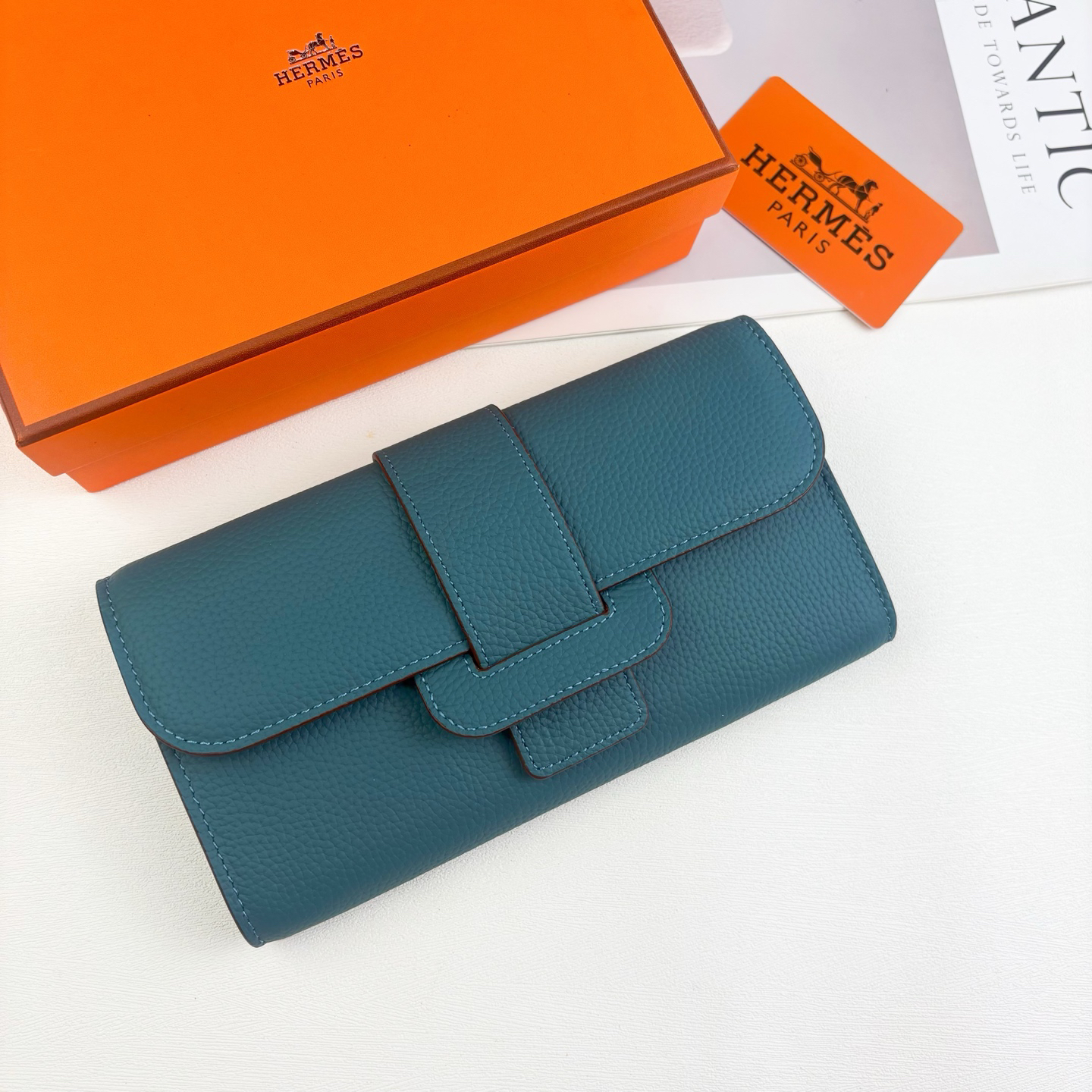 Hermès Long Wallet - Image 8