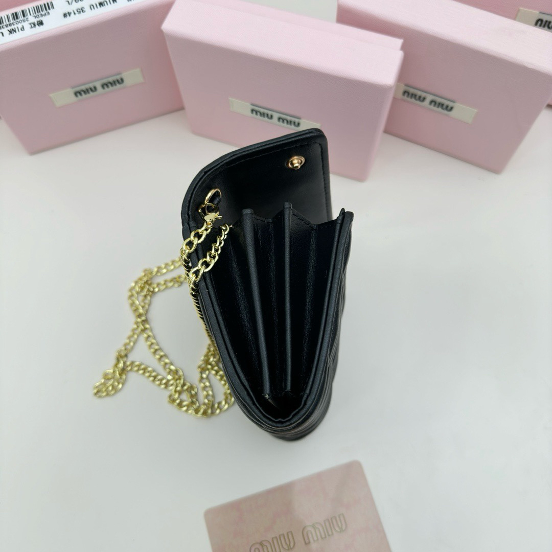 Miu Miu Lambskin Wallet 3512 - Image 8