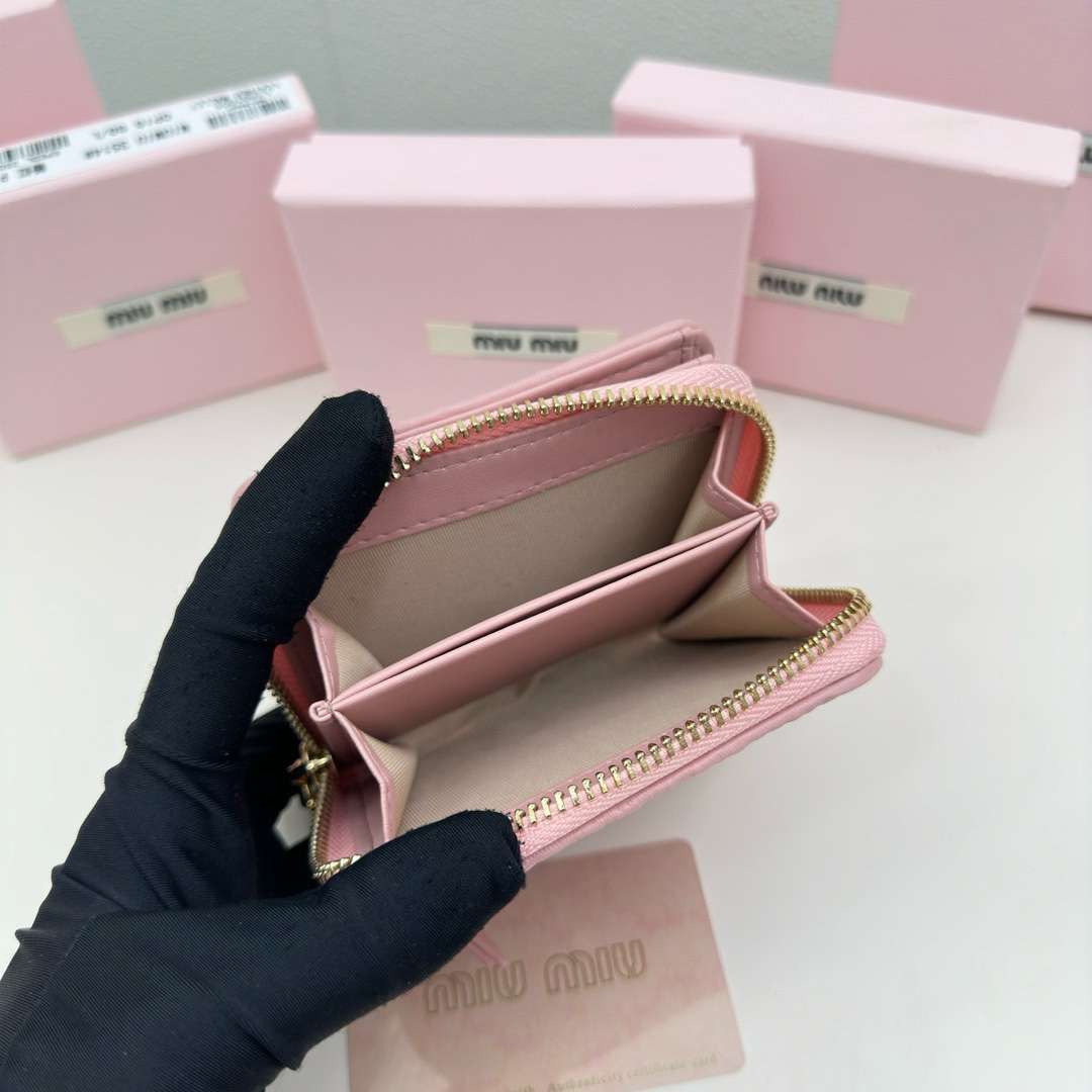 Miu Miu Lambskin Wallet - Image 8