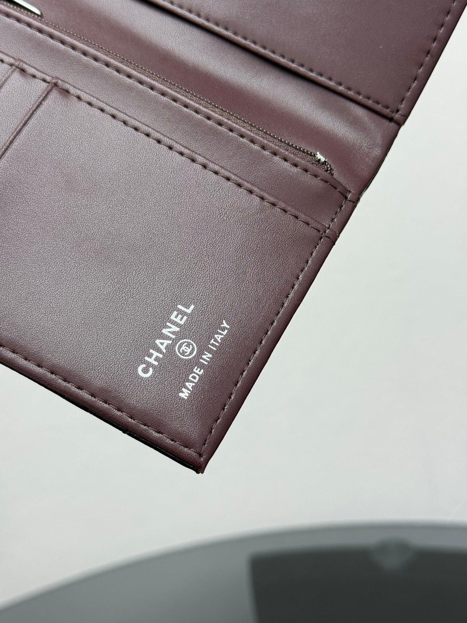 Chanel Caviar Leather Multifunction Passport Wallet - Image 8