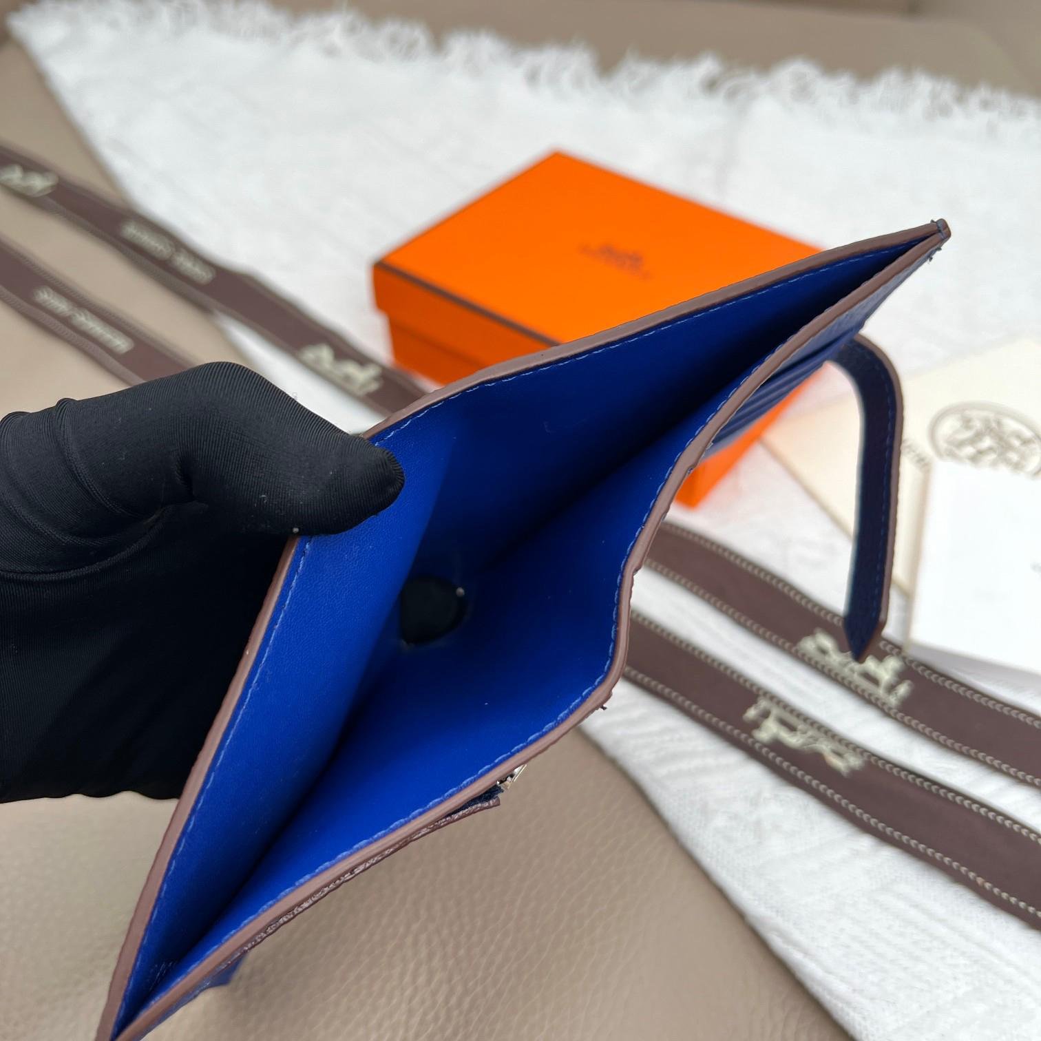 Hermes Constance Leather Wallet - Image 8