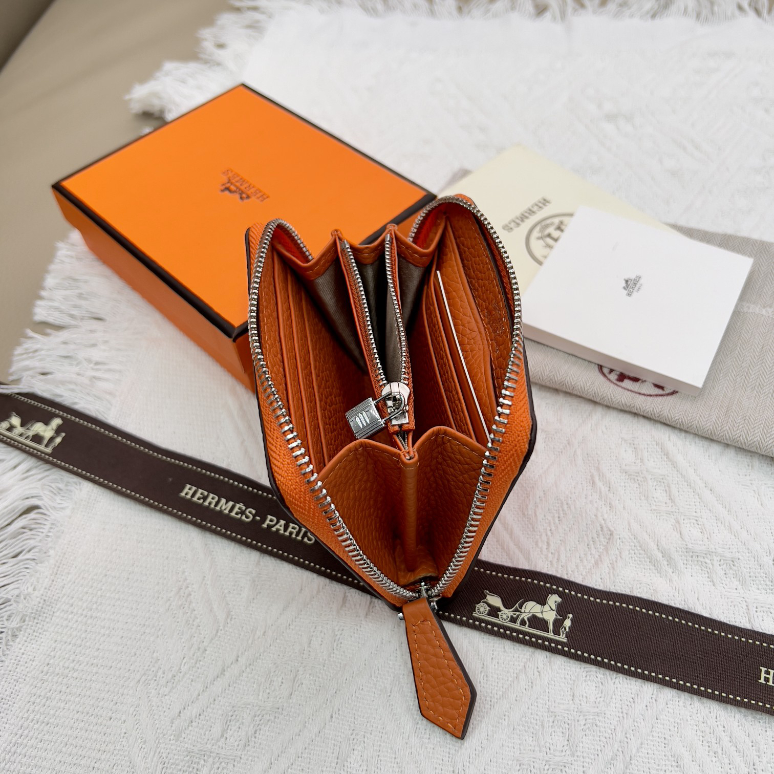 Hermes Constance Wallet in Togo Calfskin - Image 8