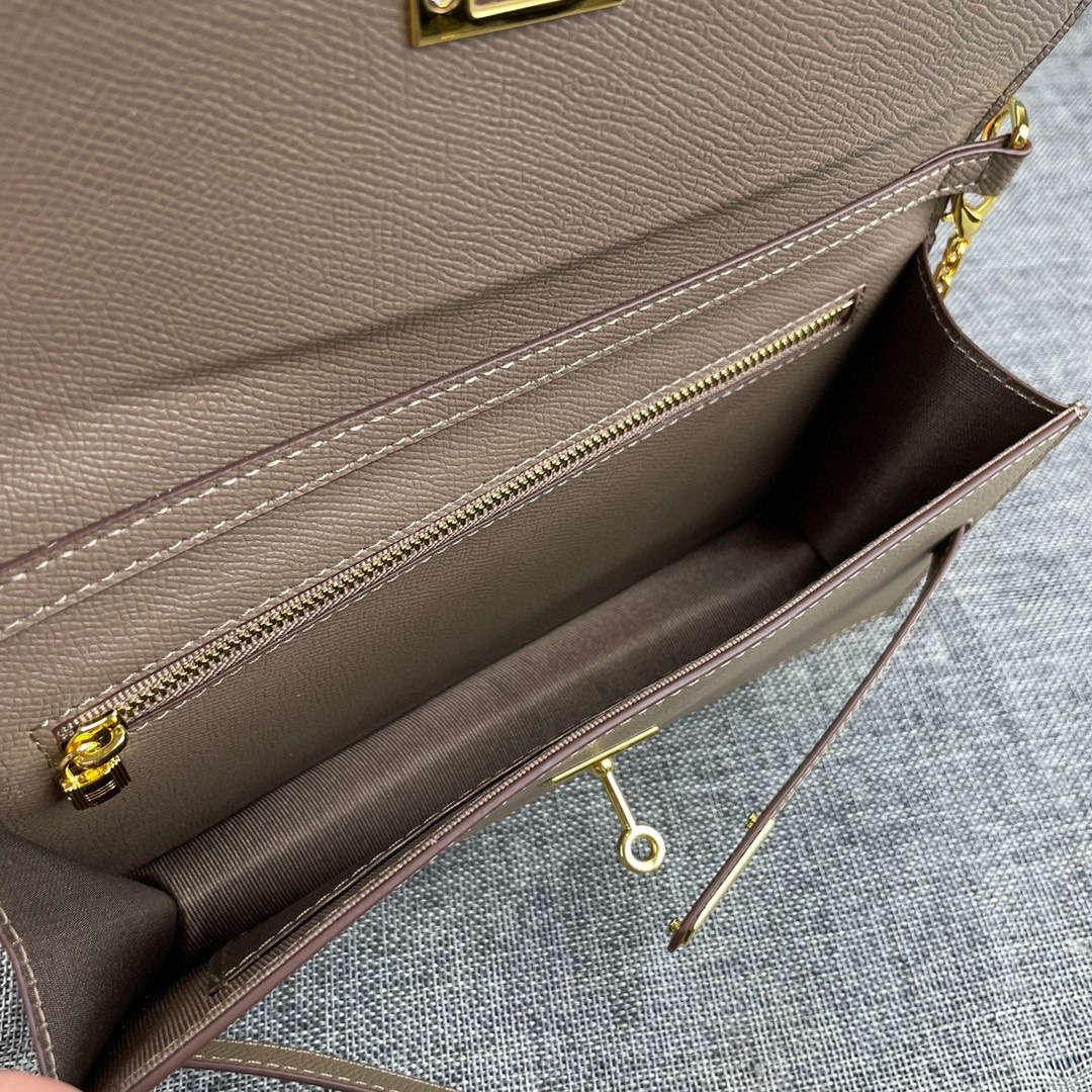 Hermes Kelly-Style Crossbody Bag - Image 8