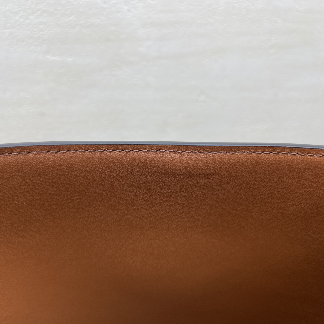Celine Louise Small Smooth Calfskin Leather Shoulder Bag - Image 8