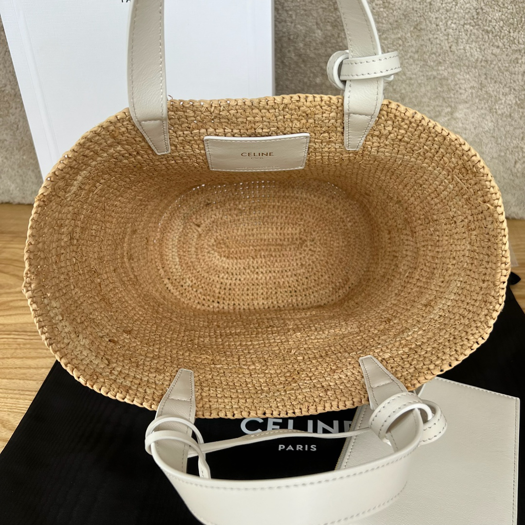 TEEN Plant-Based Material and Leather Soft Classic Tote Bag - Image 8