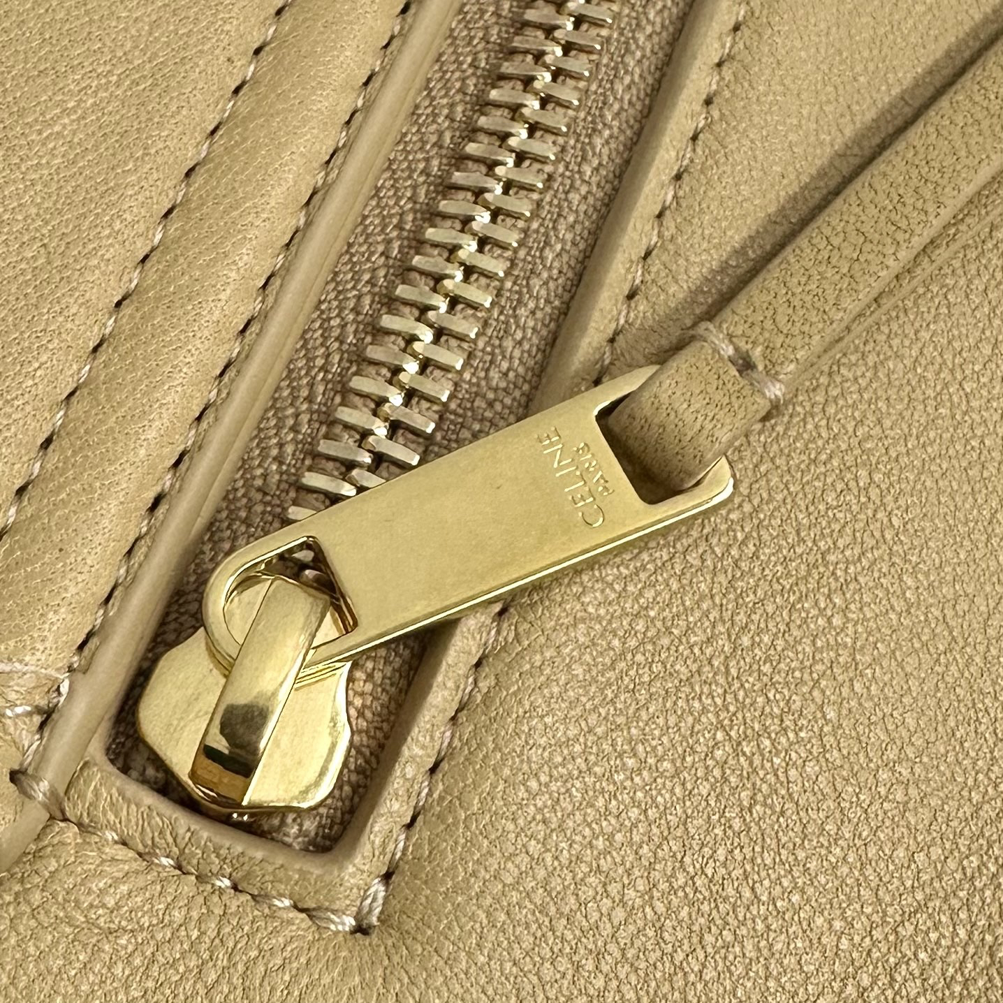 Celine Soft Triomphe Half Moon Bag - Image 8