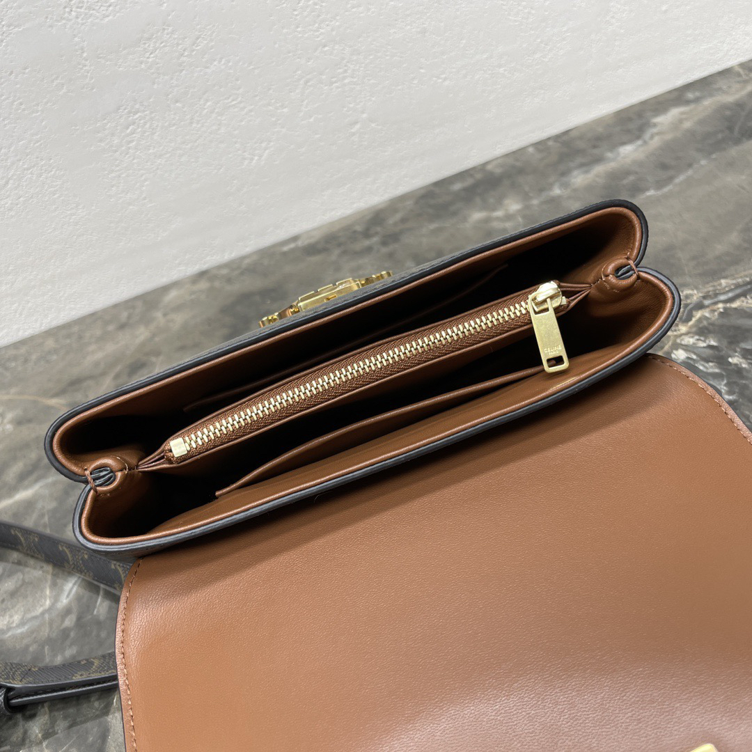 TEEN NINO C-Trim Leather Crossbody Bag - Image 8