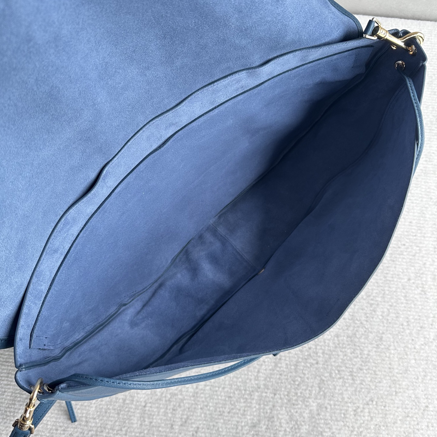 CELINE Triomphe Half Moon Bag - Image 8