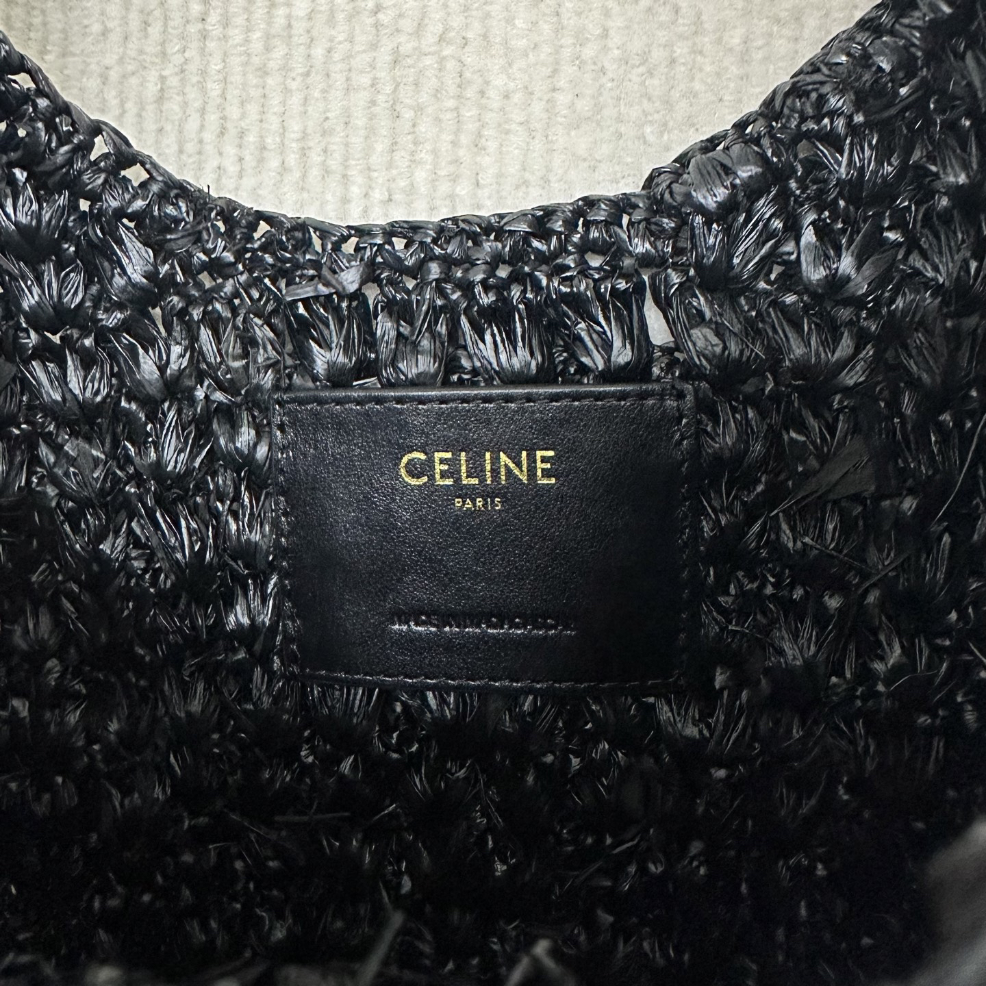 Celine Classic Nier Woven Hobo Bag - Image 8