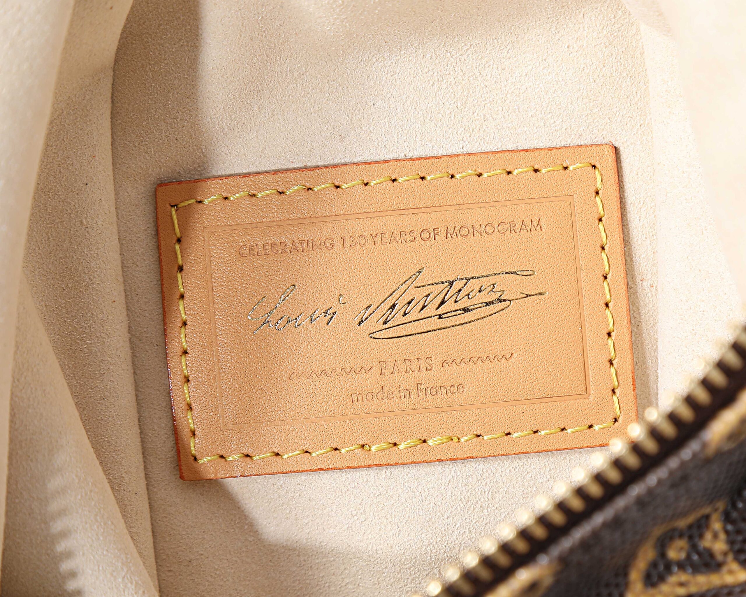 Louis Vuitton Side Trunk MM Monogram Origine Ebene Canvas Bag - Image 9